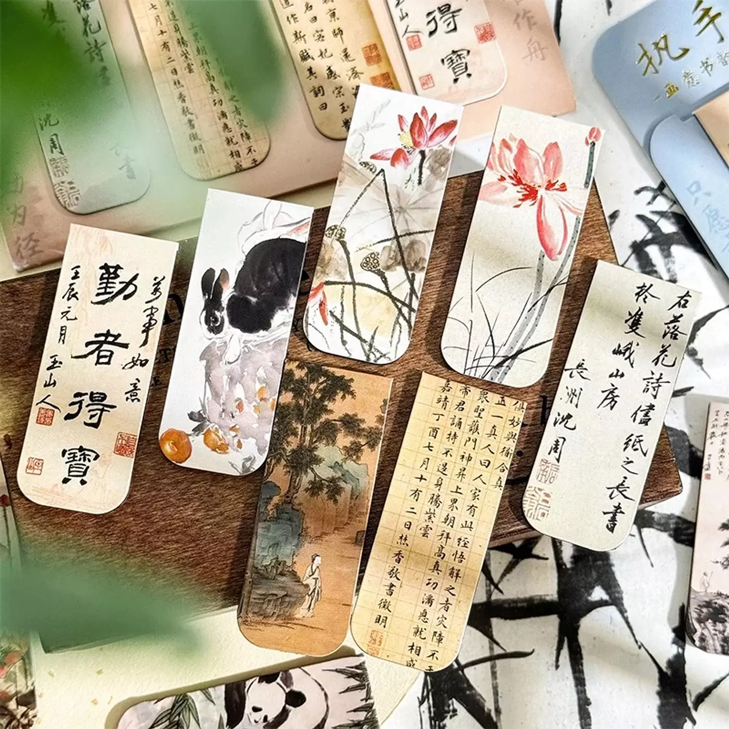 Magnetic Bookmark Chinese-themed hover image