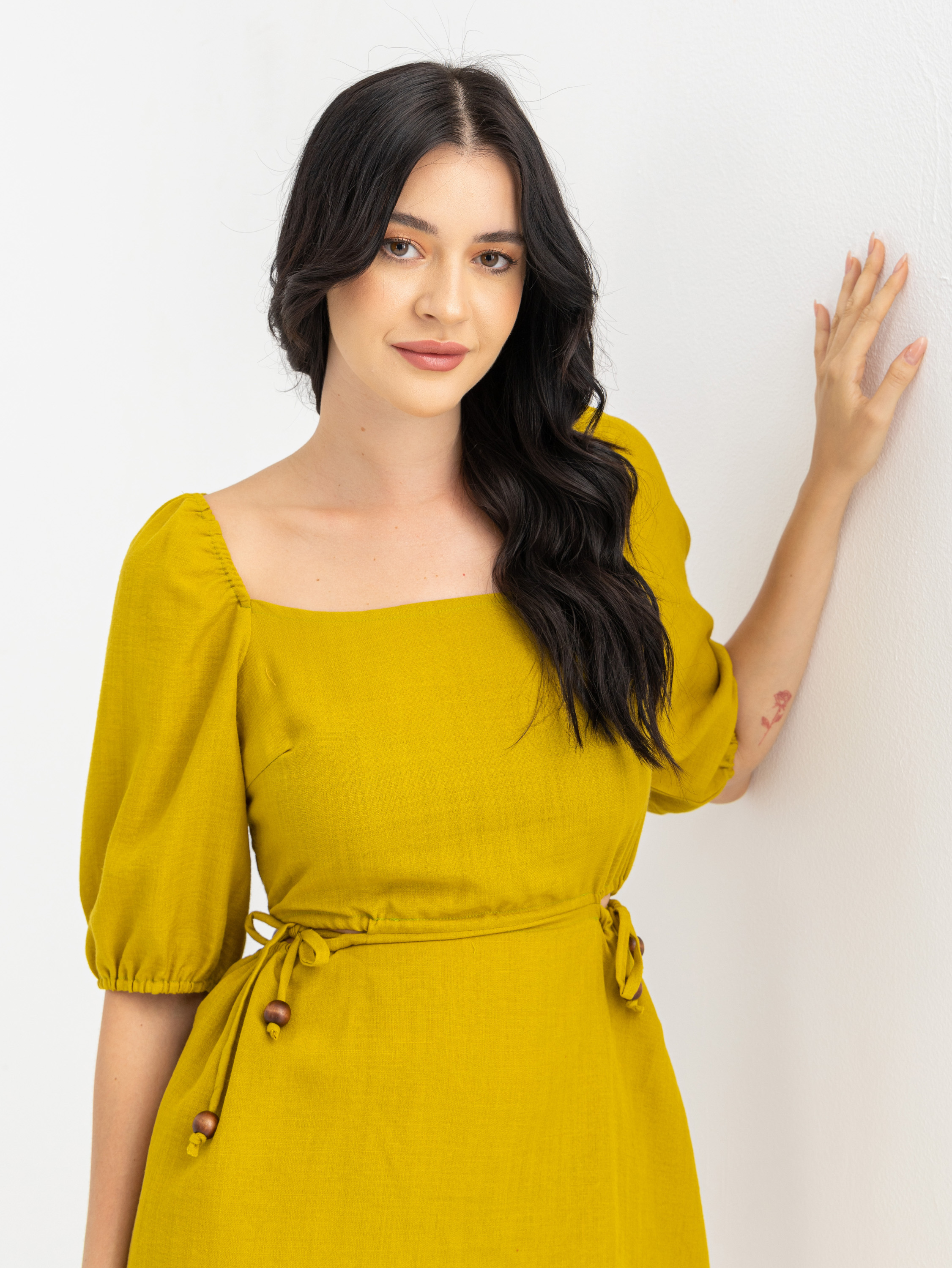 The POUFA cutout linen dress 6