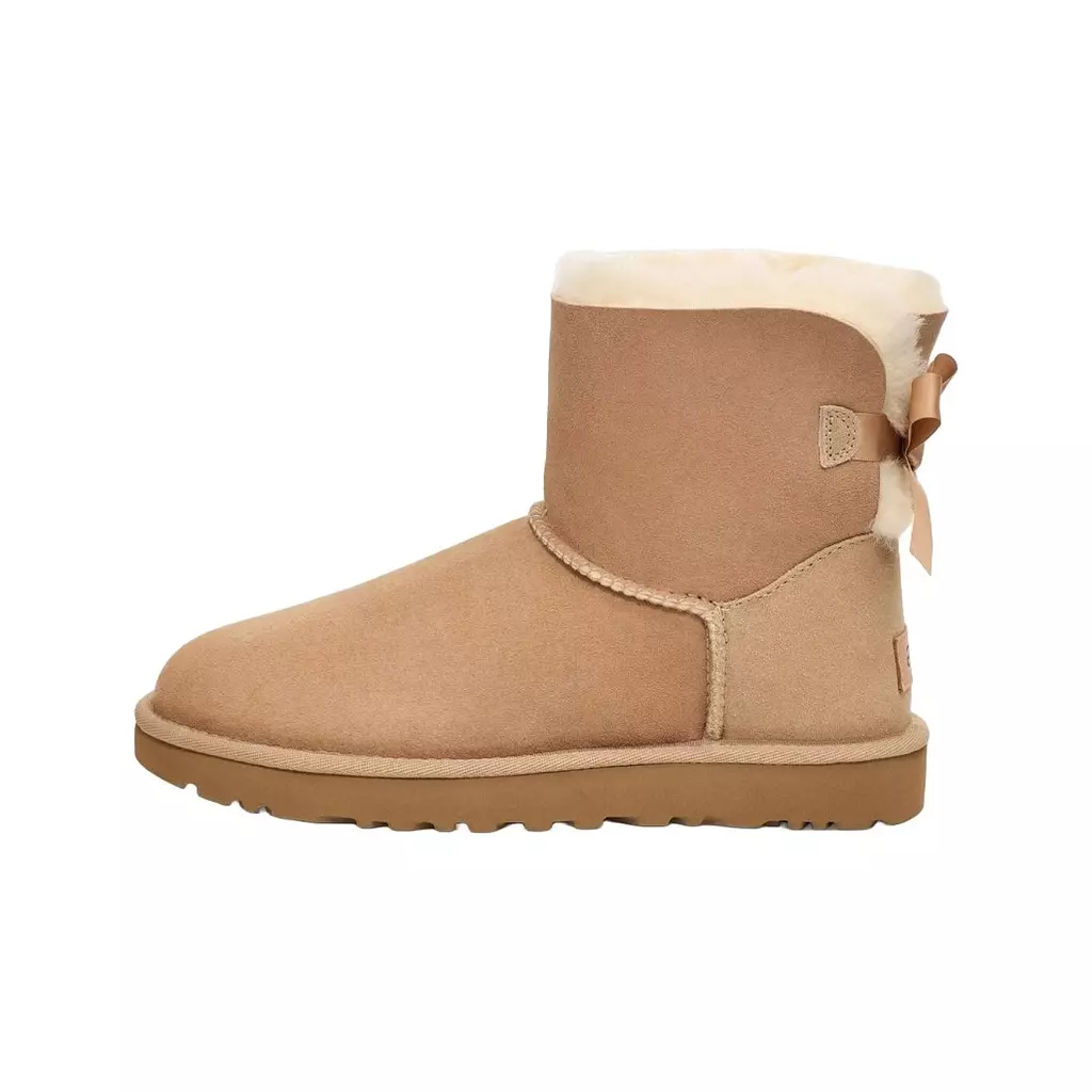 UGG mini bailey bow ‘sand’