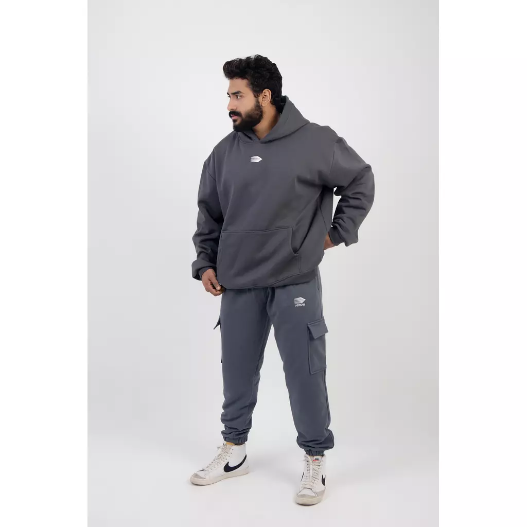 oversized Hoodie Charcoal 