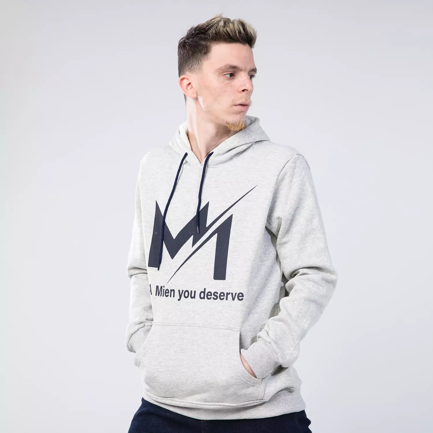 Hoodie With MIEN front Printed Logo-2nd-img