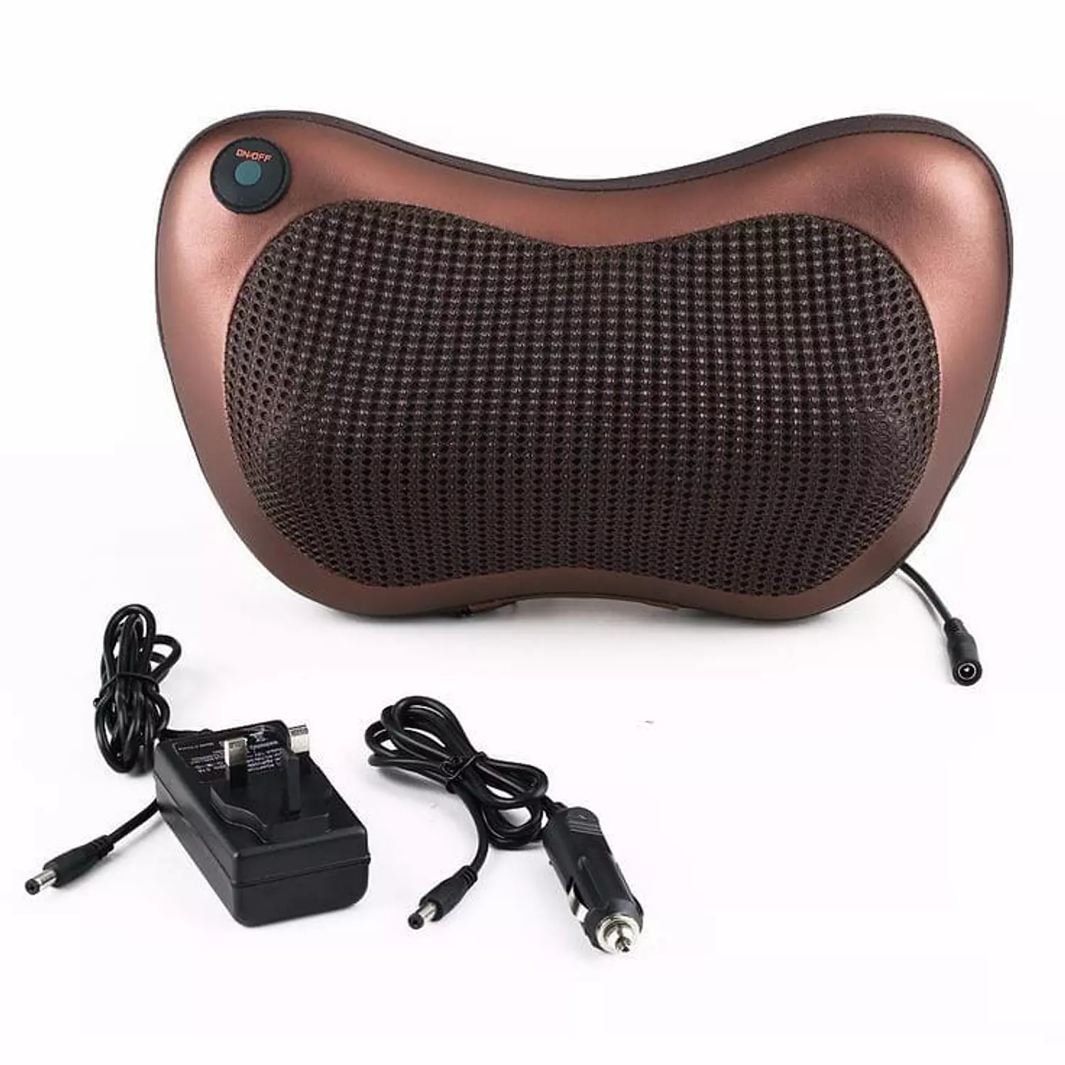 Thermotherapy Massage Pillow Portable Back Massage Pillow Car Massage Pillow ROHS Electric Pillow Massager-2nd-img