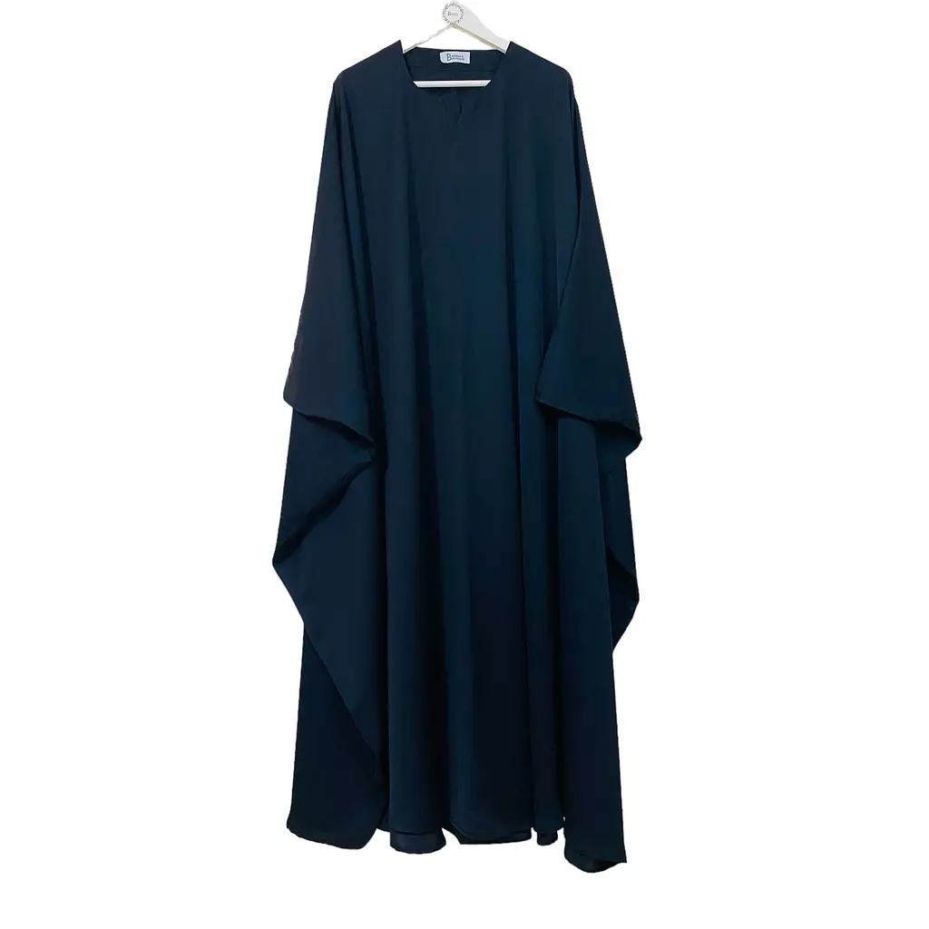 Wide Shoulder Abaya