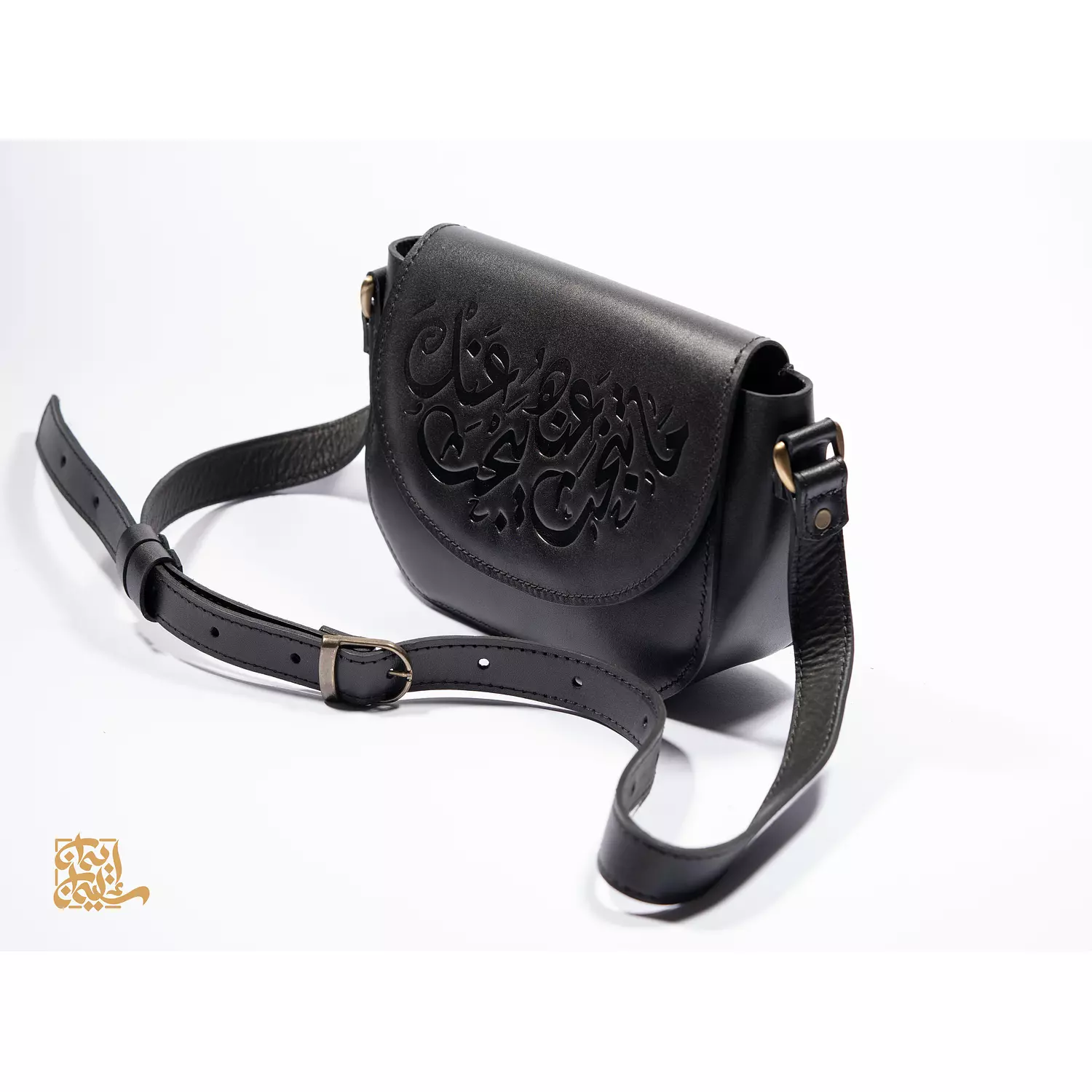  Cross Bag Arabian Font - Black 0