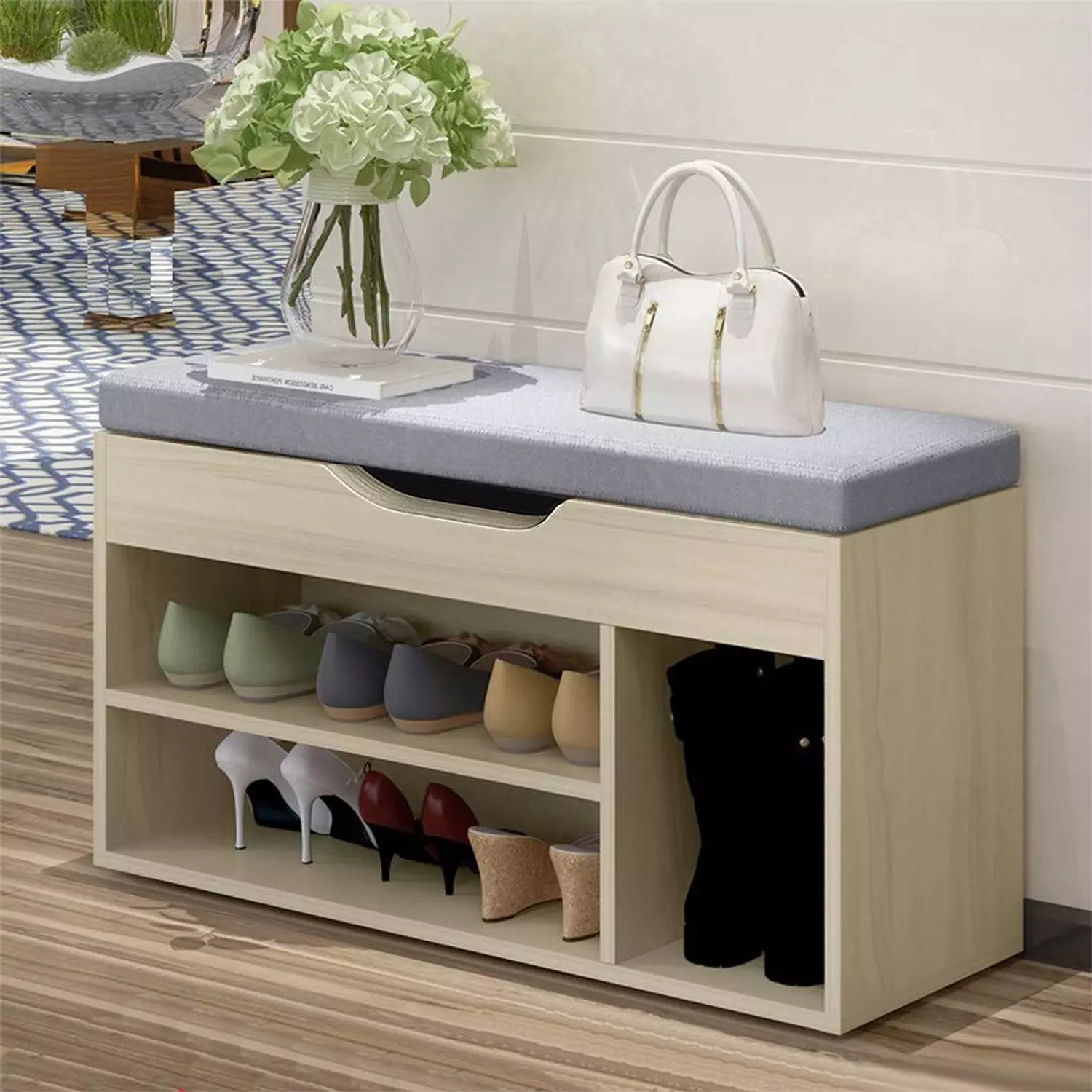 Banquette Shoe Storage 80x35x50 cm - Artco.sho011 2