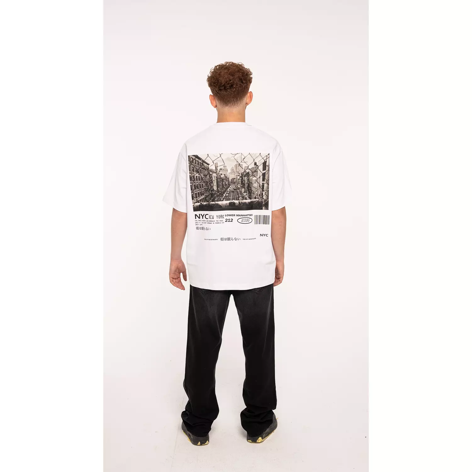 NYC oversized tee hover image