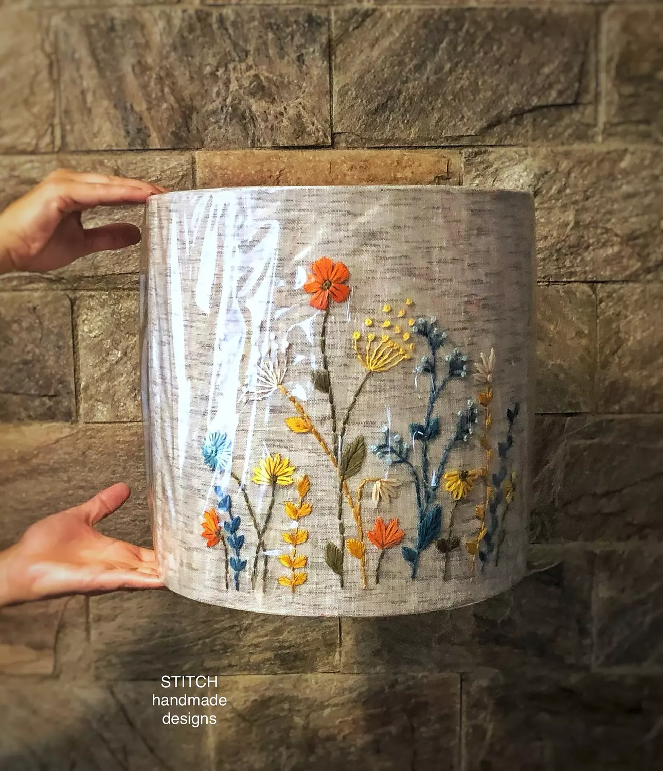 Floral lampshade  4