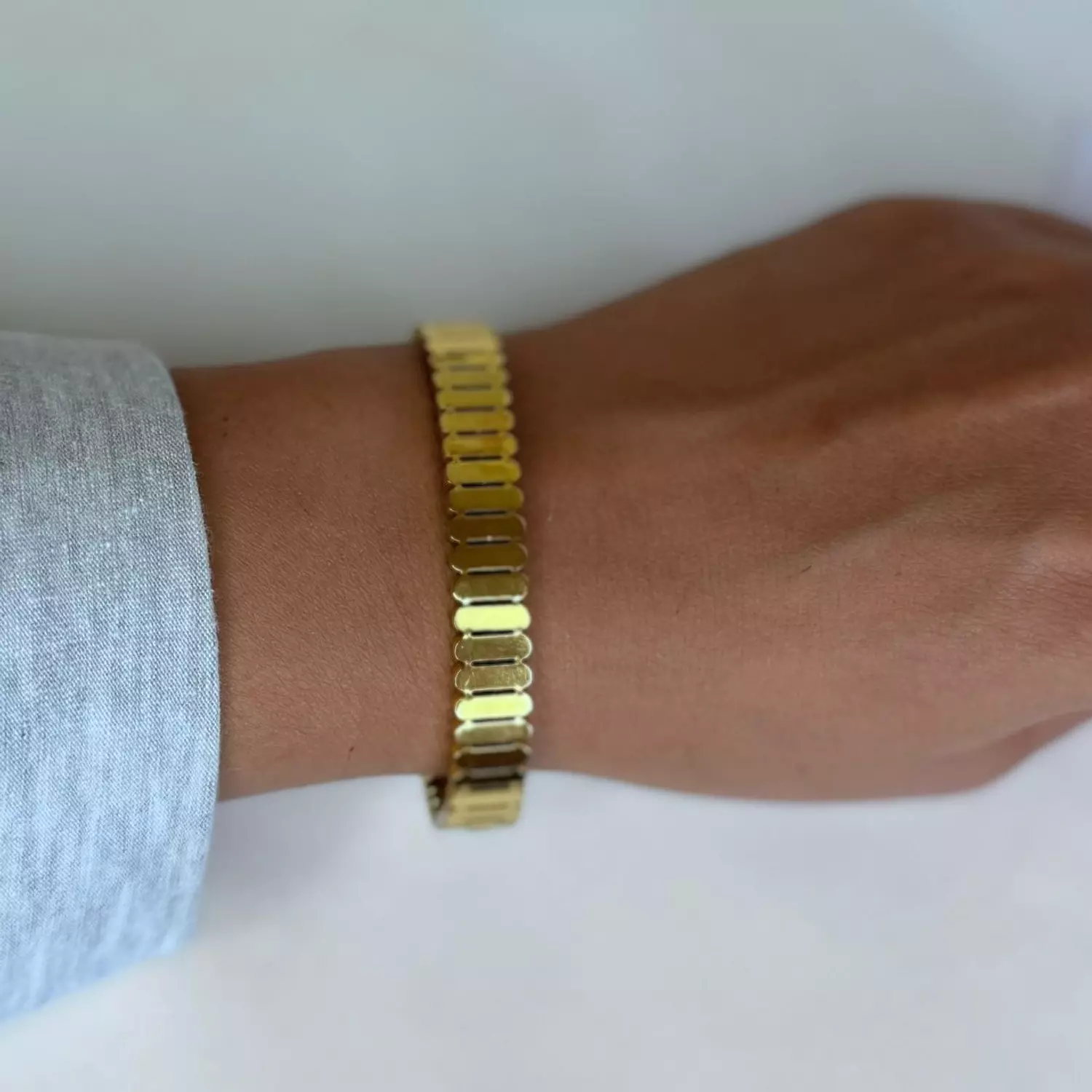 Golden mirror bracelet 2