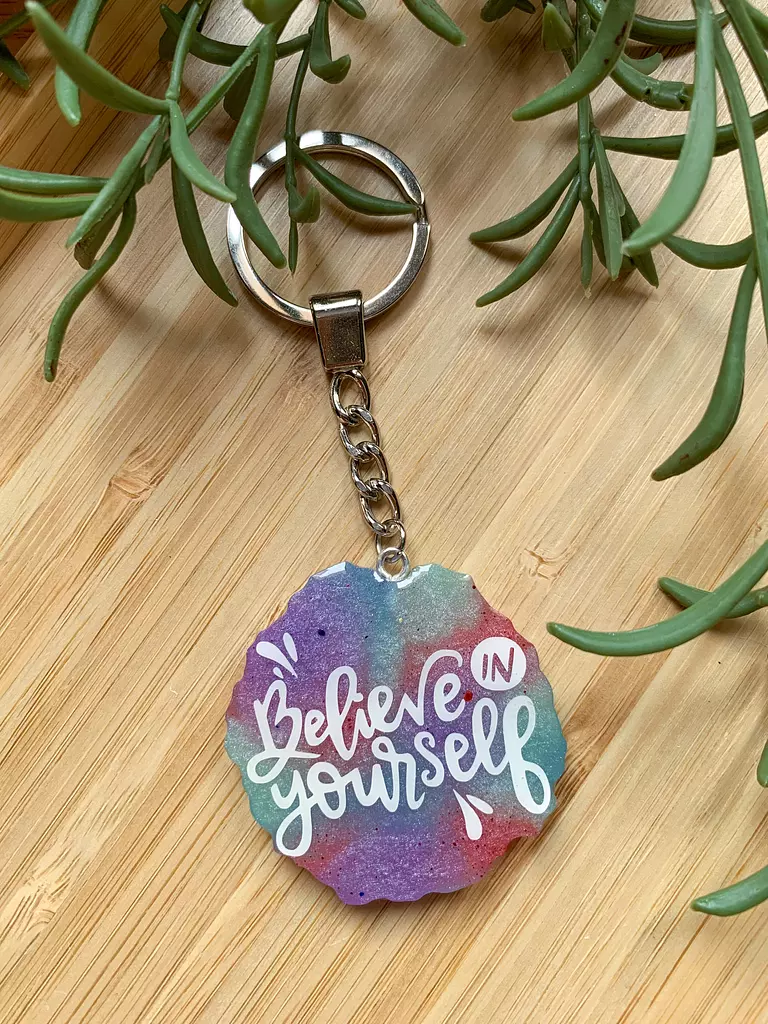 “ Believe IN Yourself “ Keychain ( Stock/By Order )