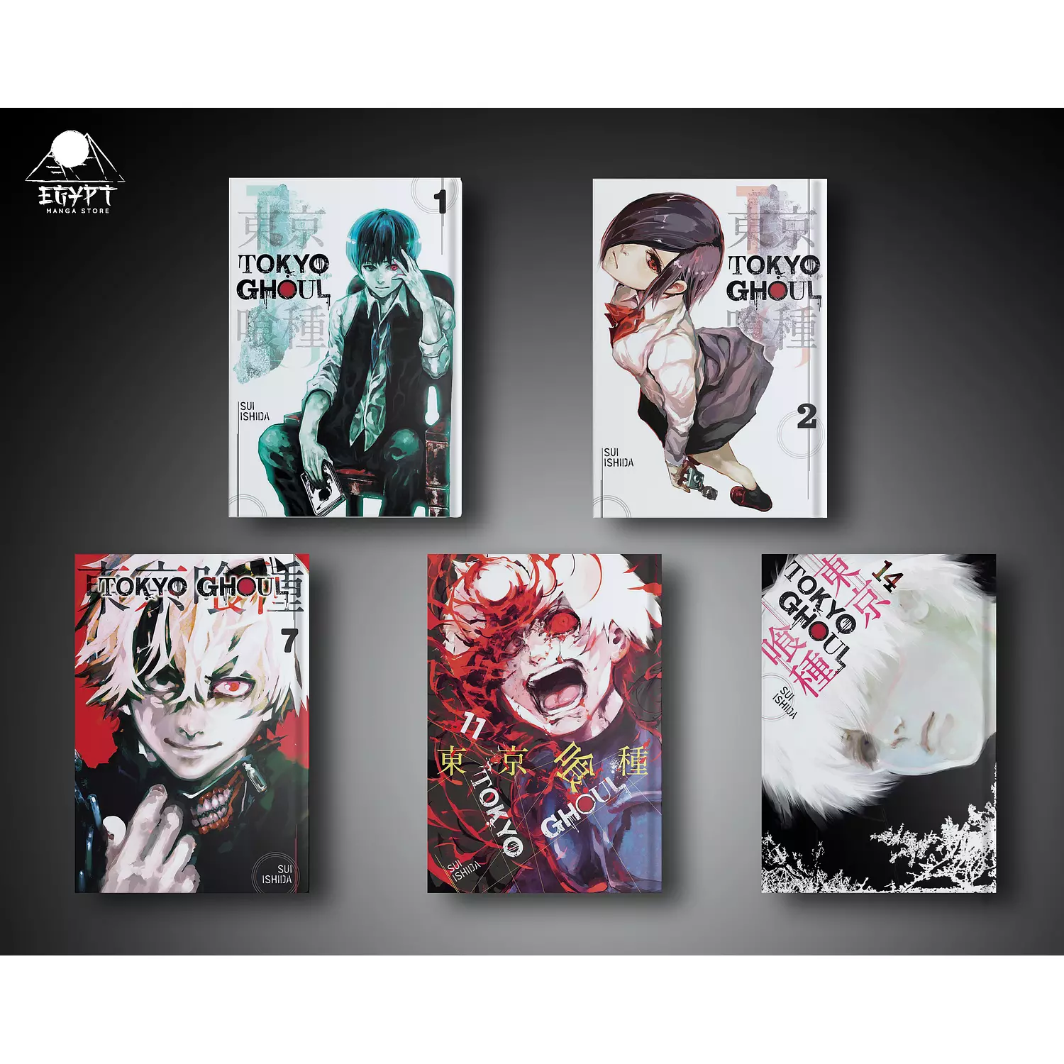 Tokyo ghoul (full set 14 volumes) hover image