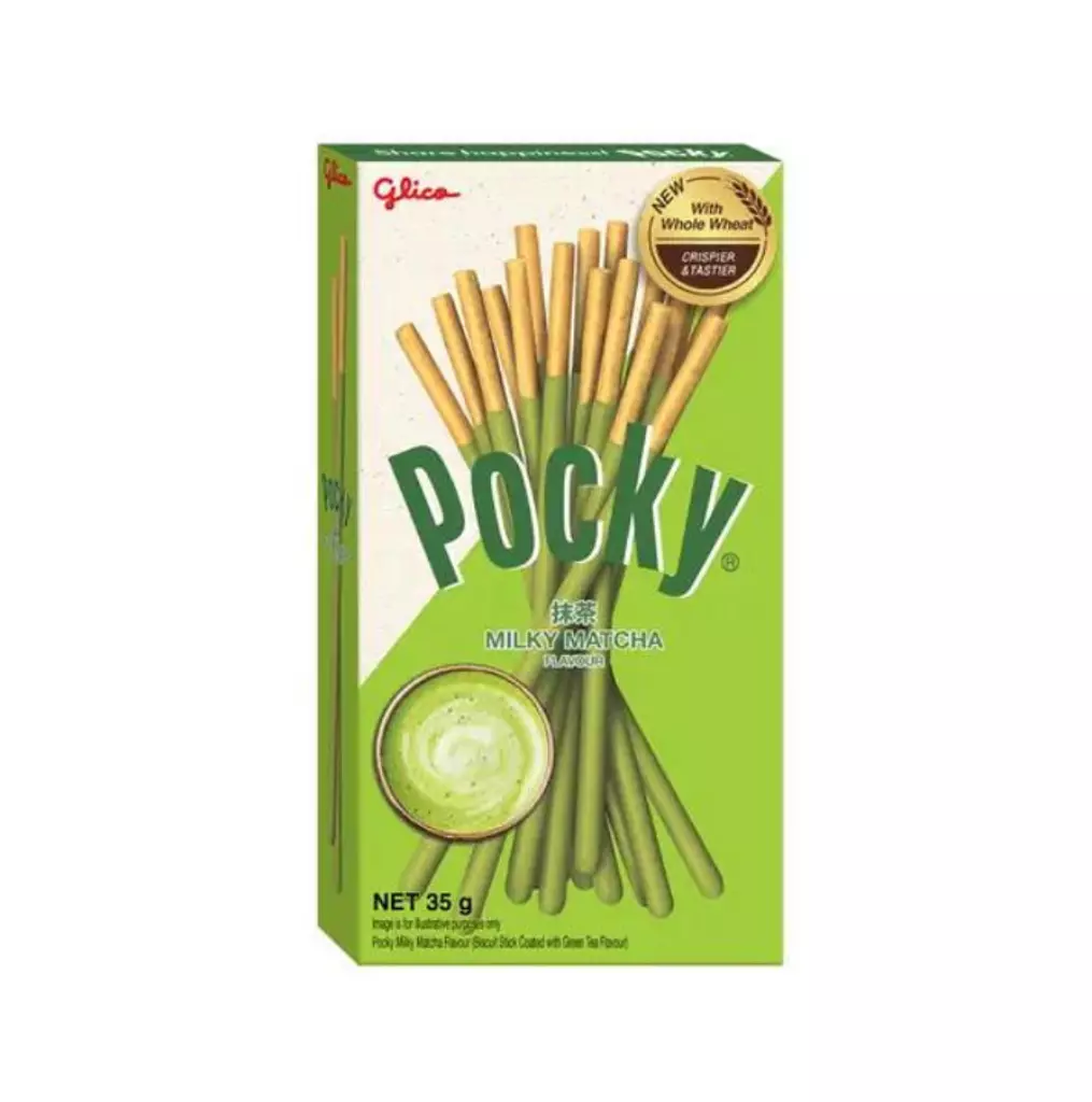 Pocky Matcha Coated Biscuit Sticks