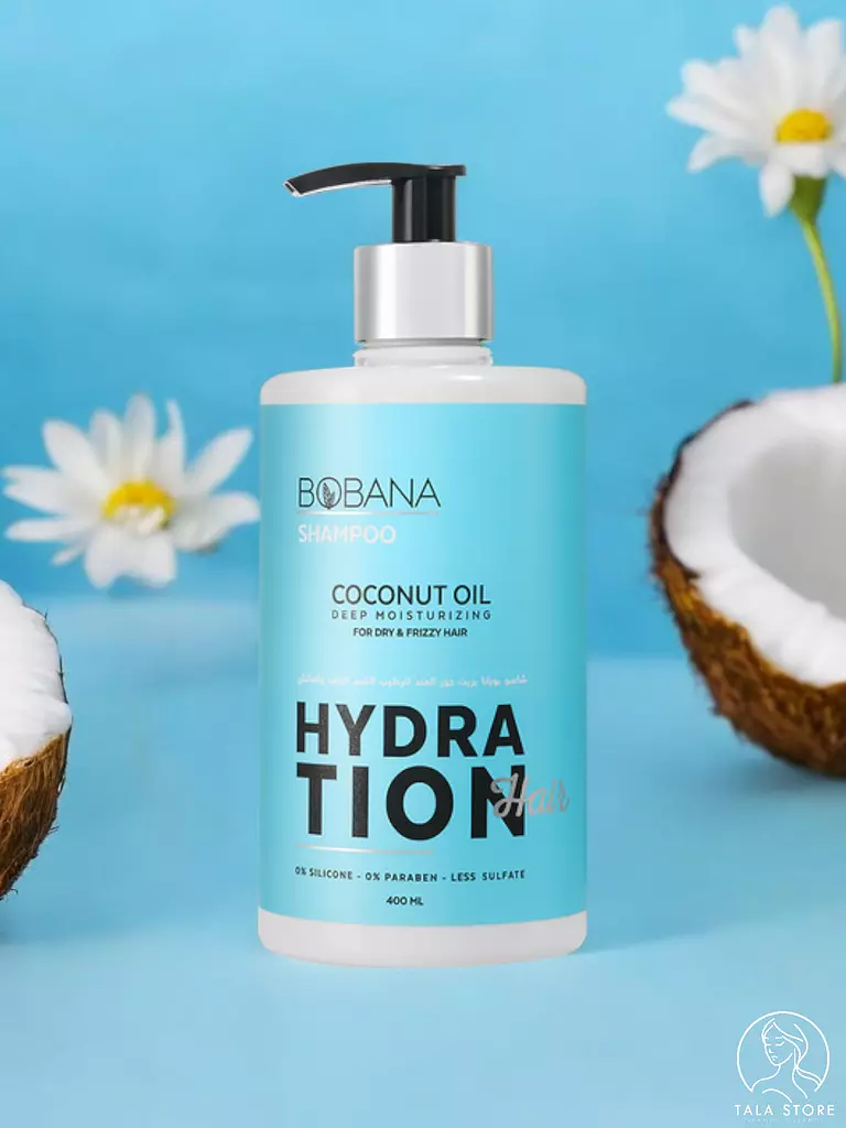 Bobana Shampoo with Coconut Oil - 400 ml