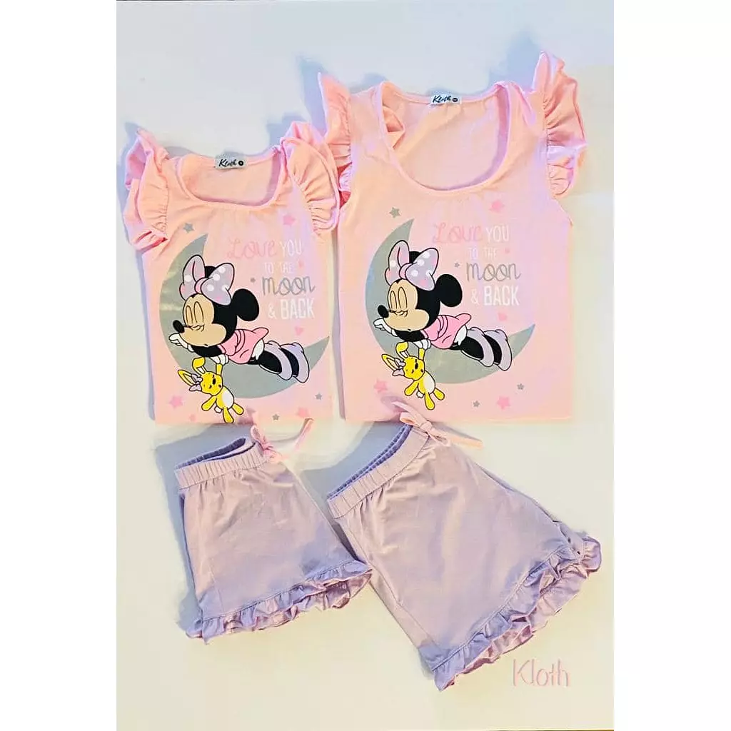 minnie mouse summer pajamas kids