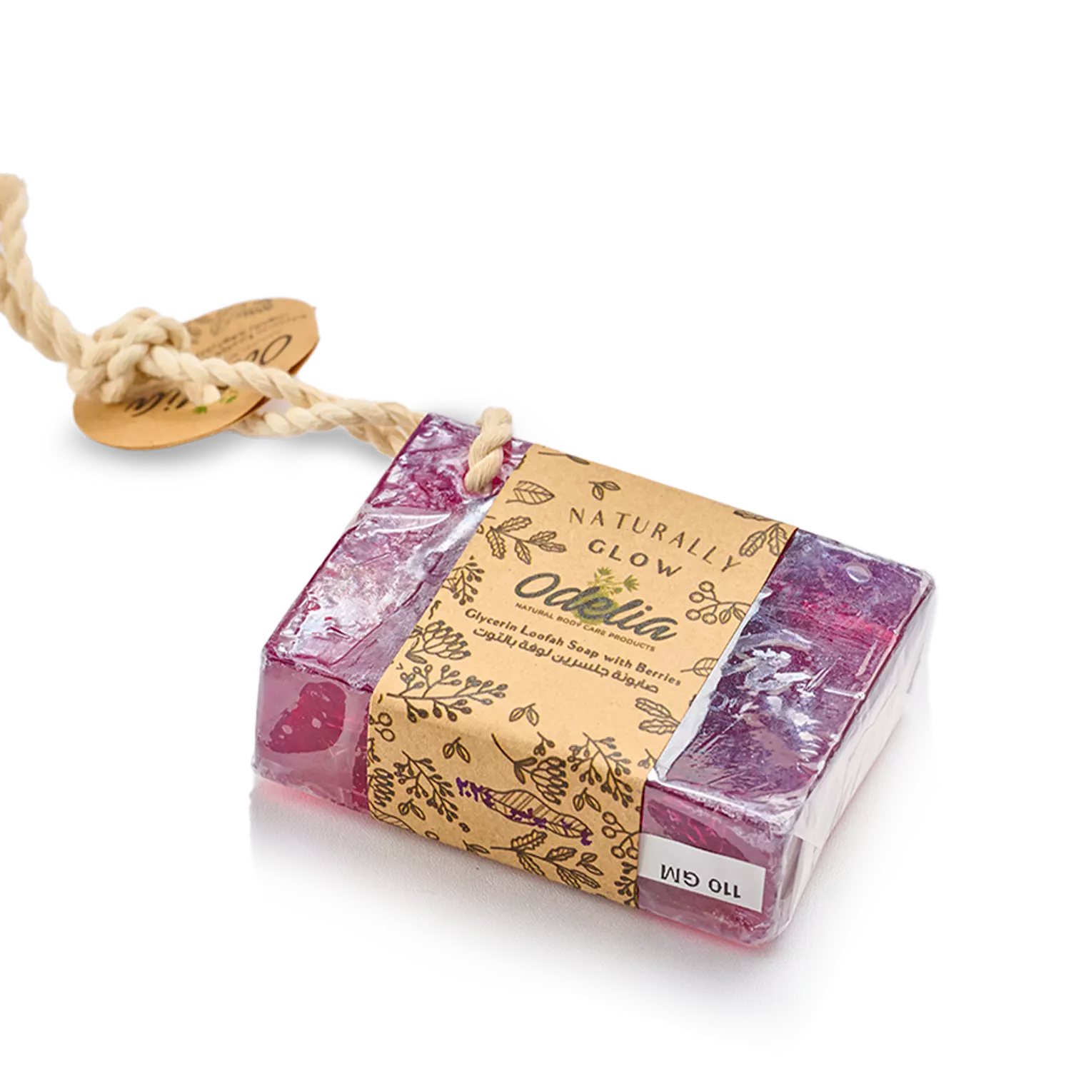 Glycerin Loofah with Berries Soap - 100 g hover image