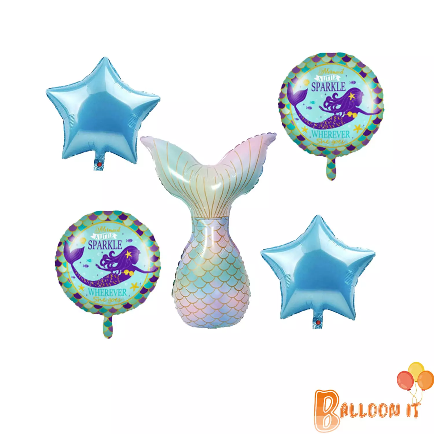 Mermaid Balloon  hover image