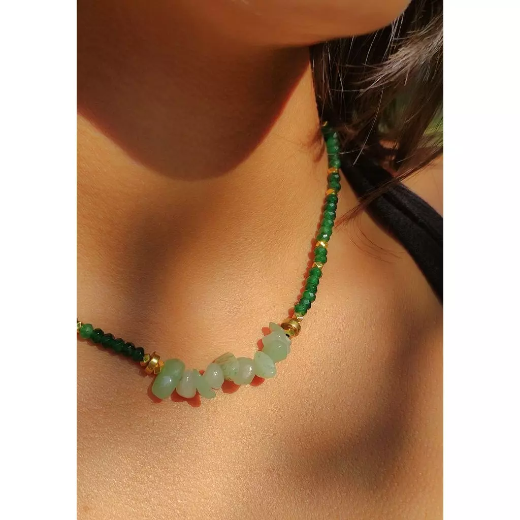 Emerald beads