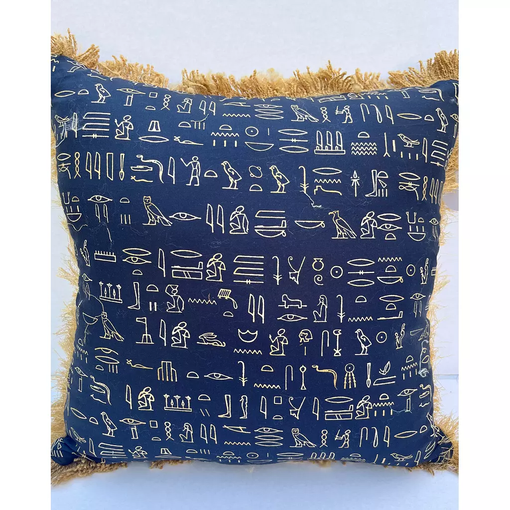 Valley of the kings night cushion.