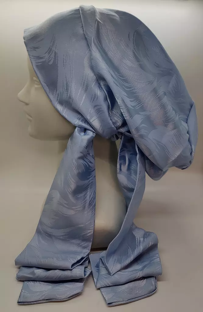 Turban-Smooth-Baby Blue