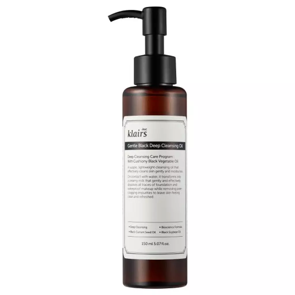 Dear, Klairs - Gentle Black Deep Cleansing Oil 150ml