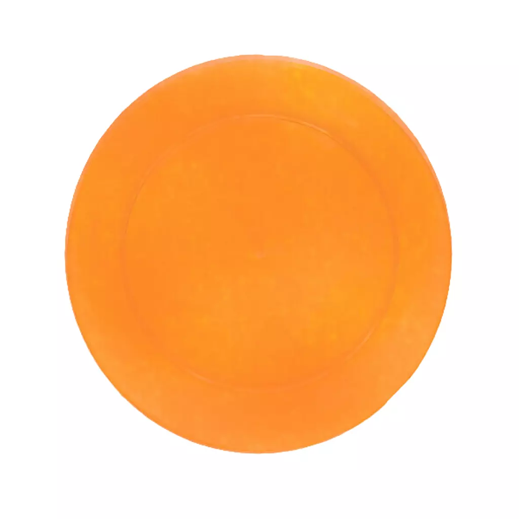 Orange Plastic Plates