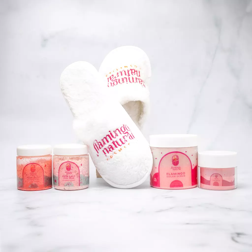 foot care set+ free bath slipper