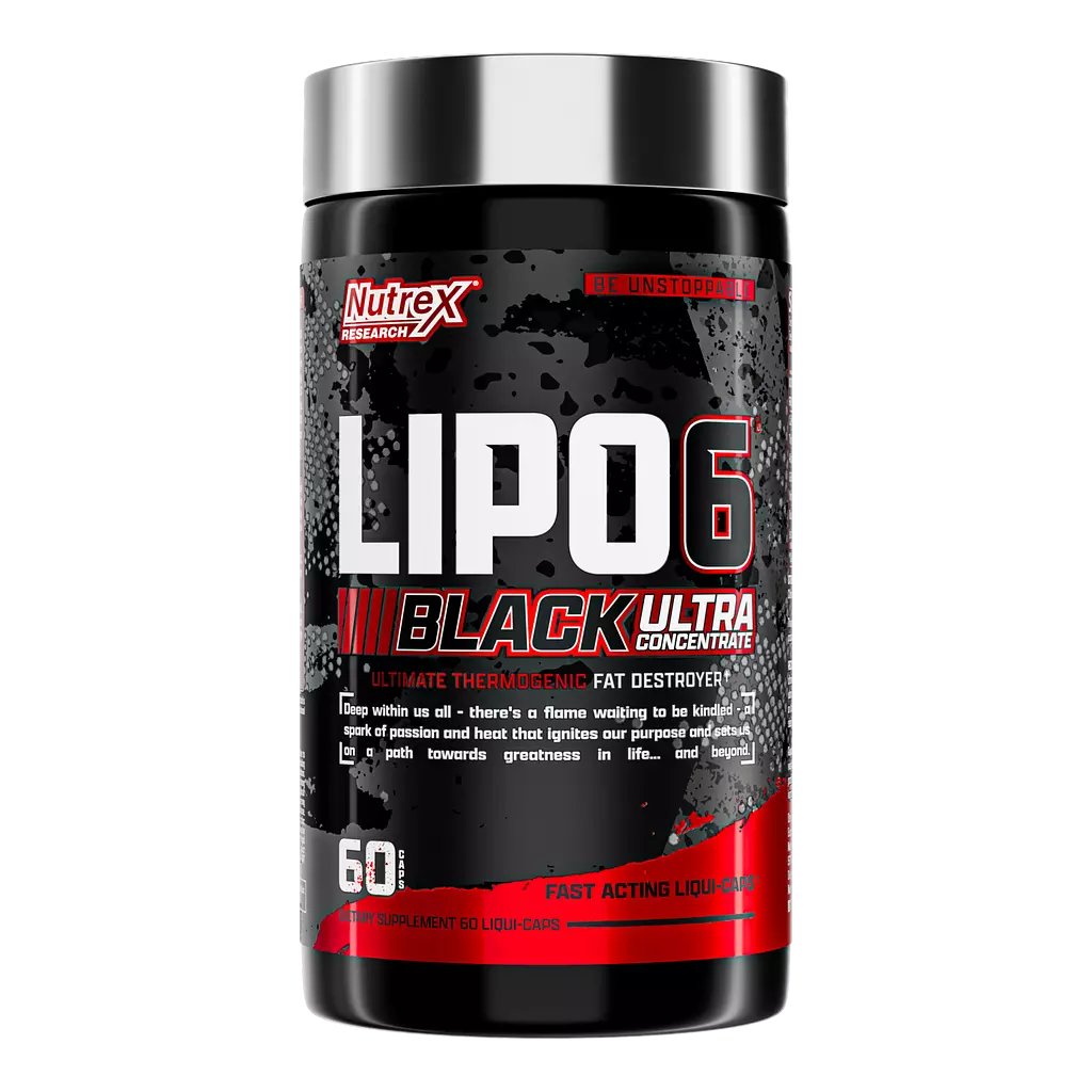 Lipo-6 Black Ultra Concentrate – Advanced Fat Burner – 60 capsules