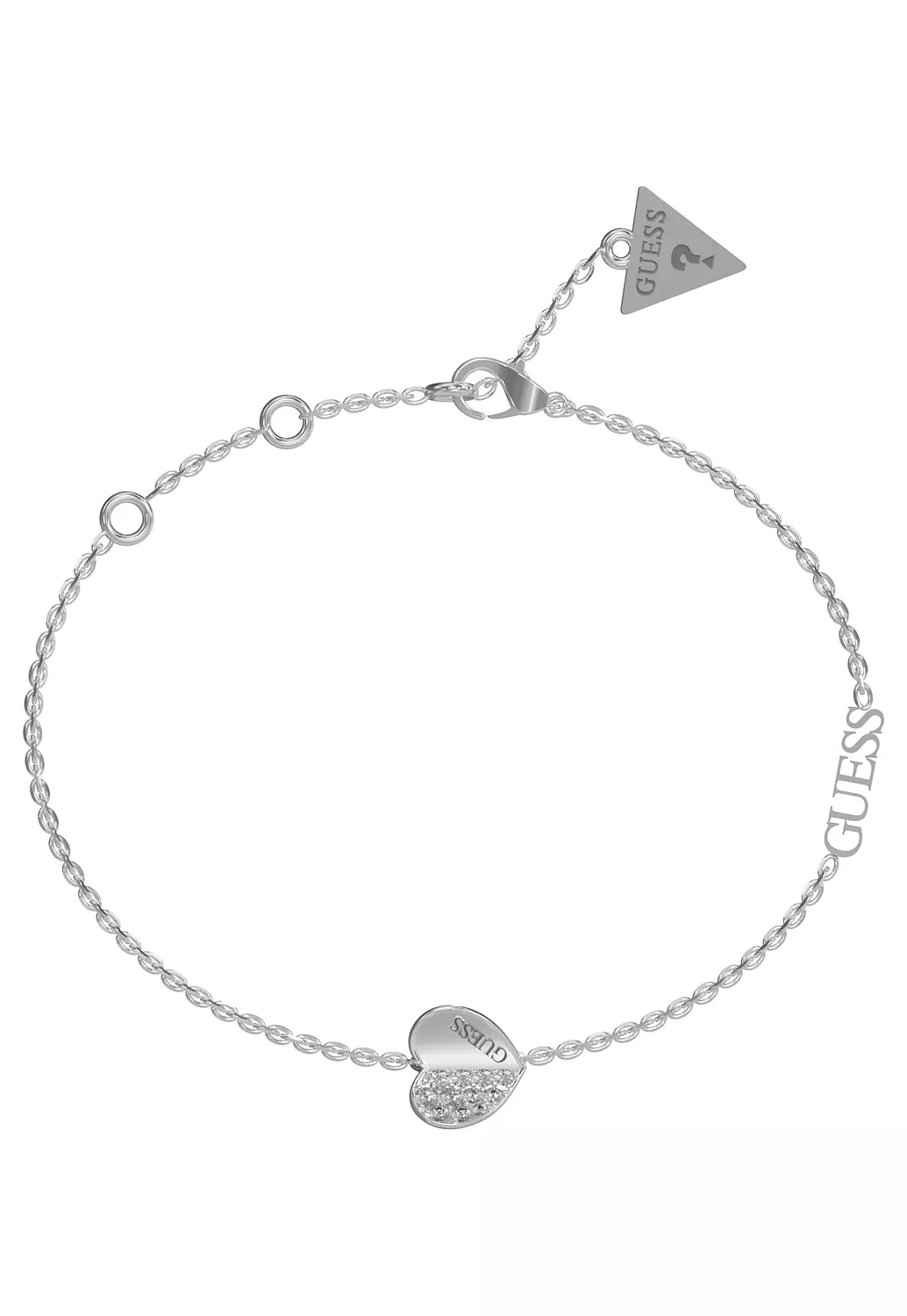 Guess Jewelry - JUBB03036JWRHL Ladies silver Bracelet hover image