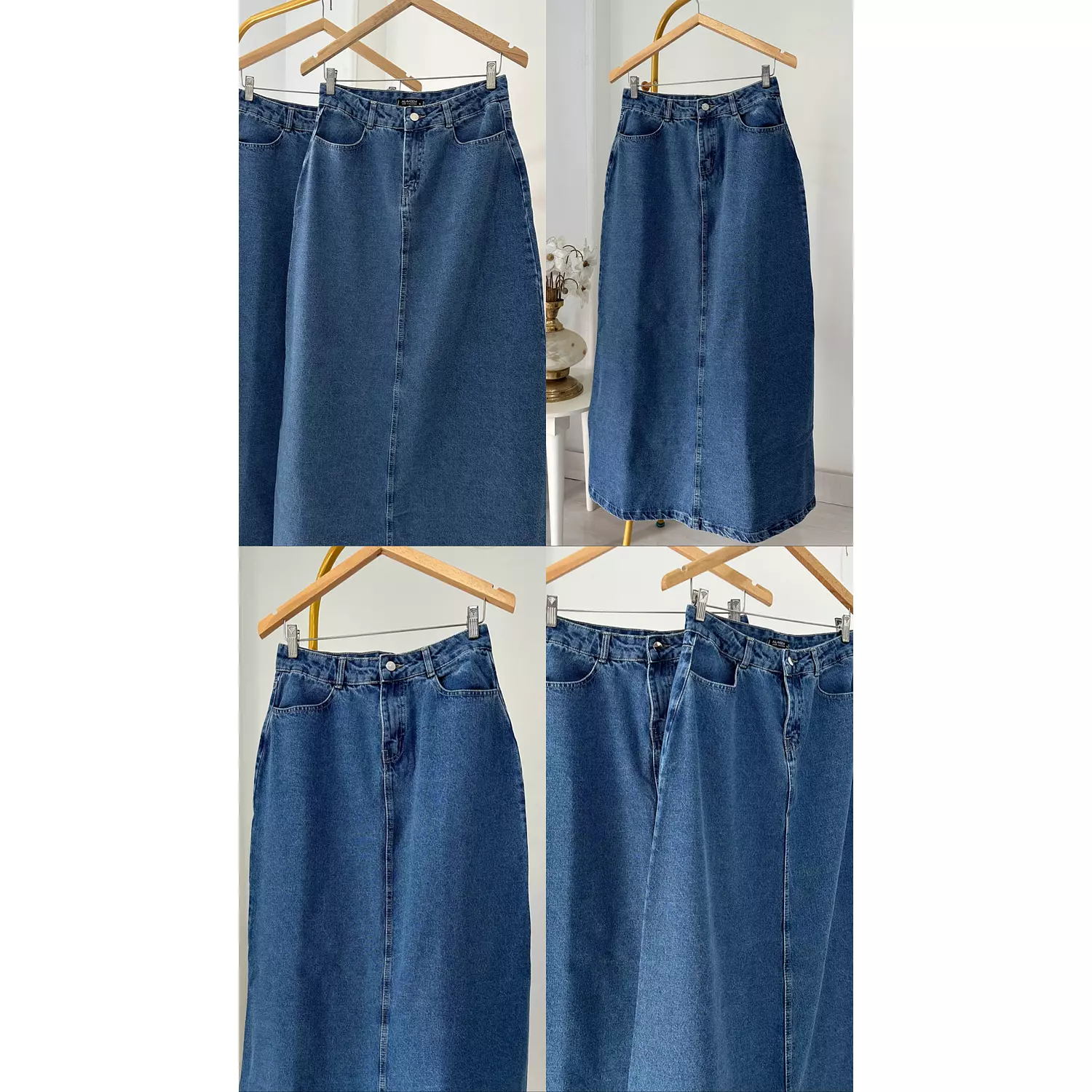  Denim skirt Dark 1