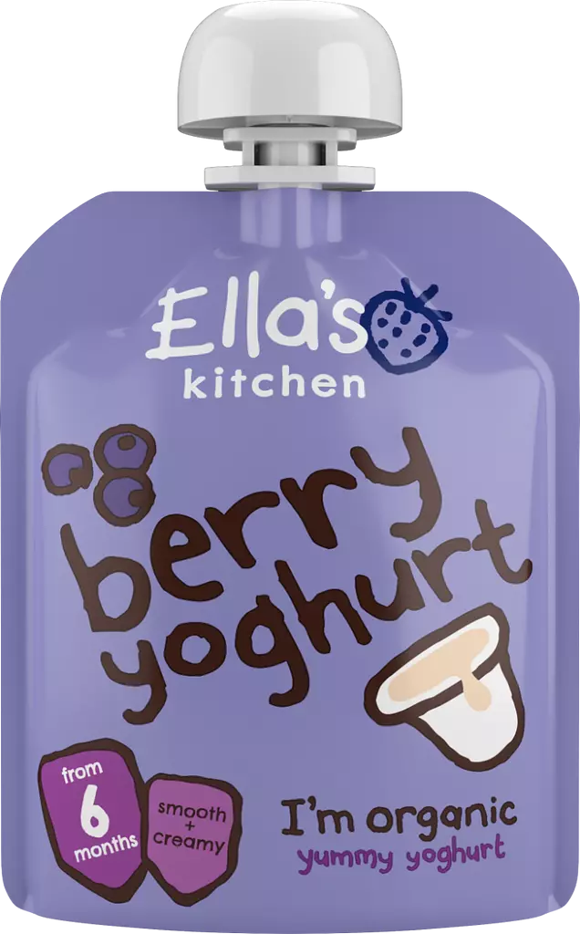 Ella's Kitchen - Blueberry Greek Yogurt - 90 grams