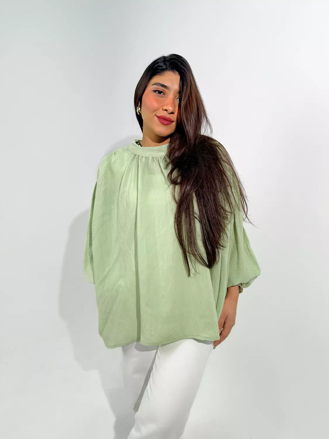 Puffy Sleeves Blouse 25