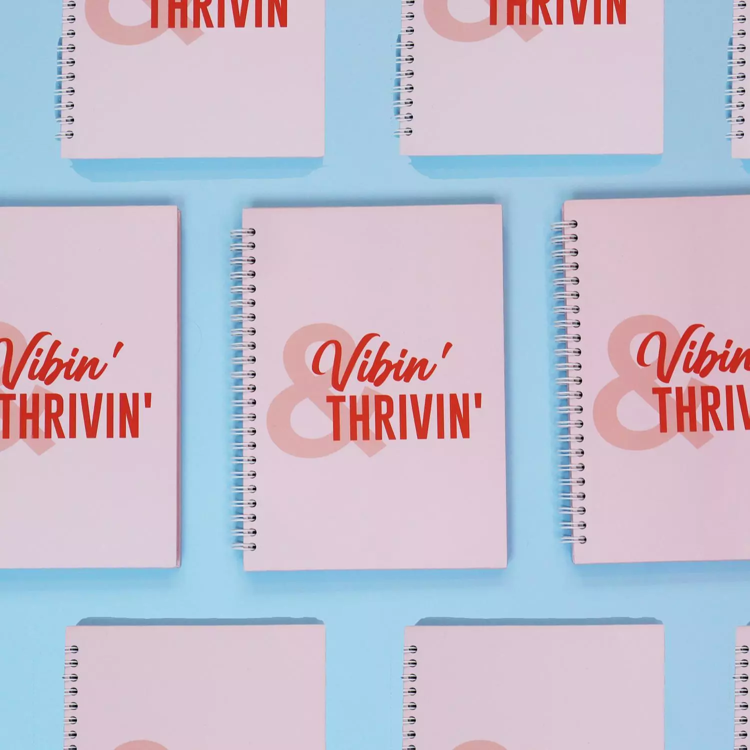 <p><strong><span style="color: rgb(0, 0, 0)">Vibin' and Thrivin Notebook</span></strong></p>