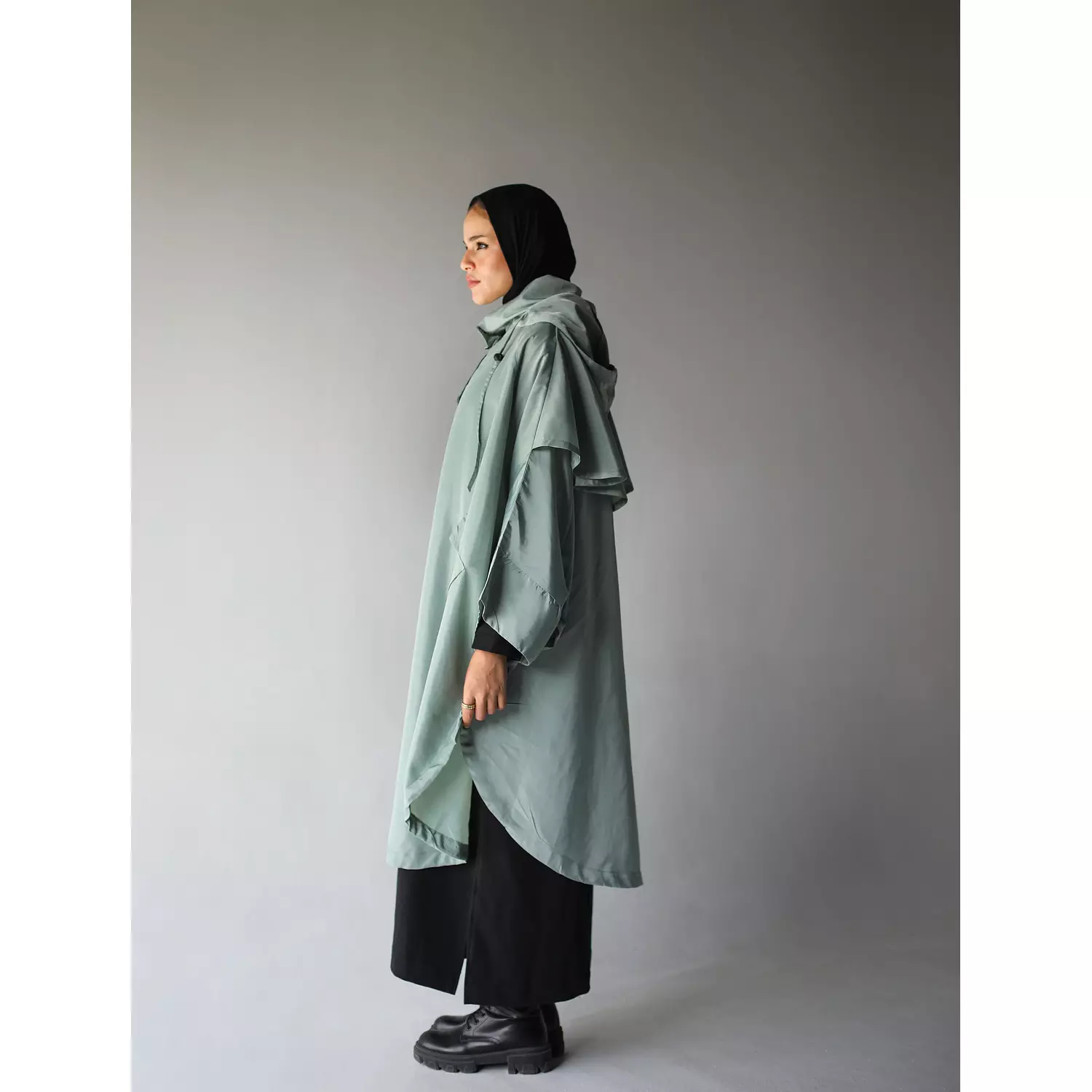 Mint Waterproof Poncho 1