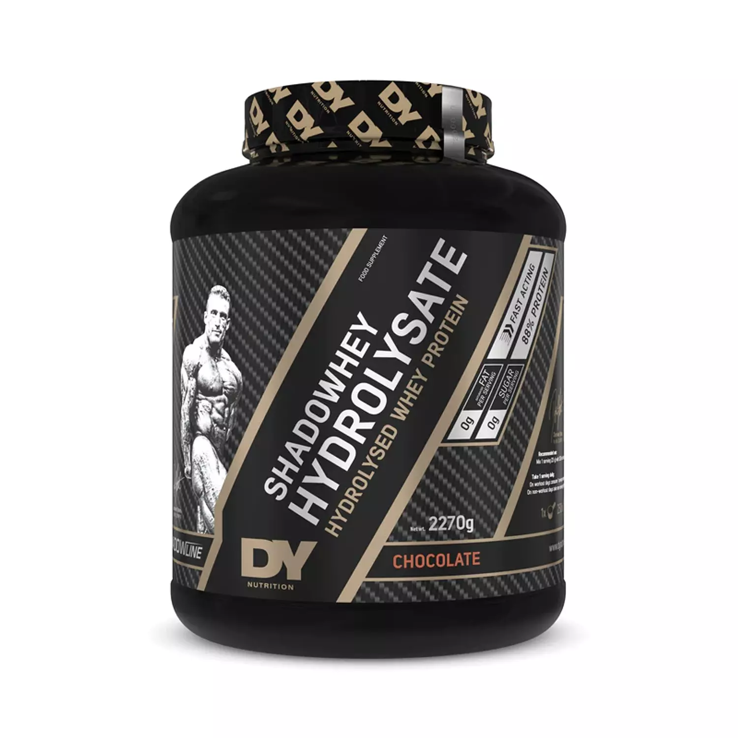 Dy Shadowhey Hydrolysate hydrolysed whey protein  2.27Kg 90serv. 0