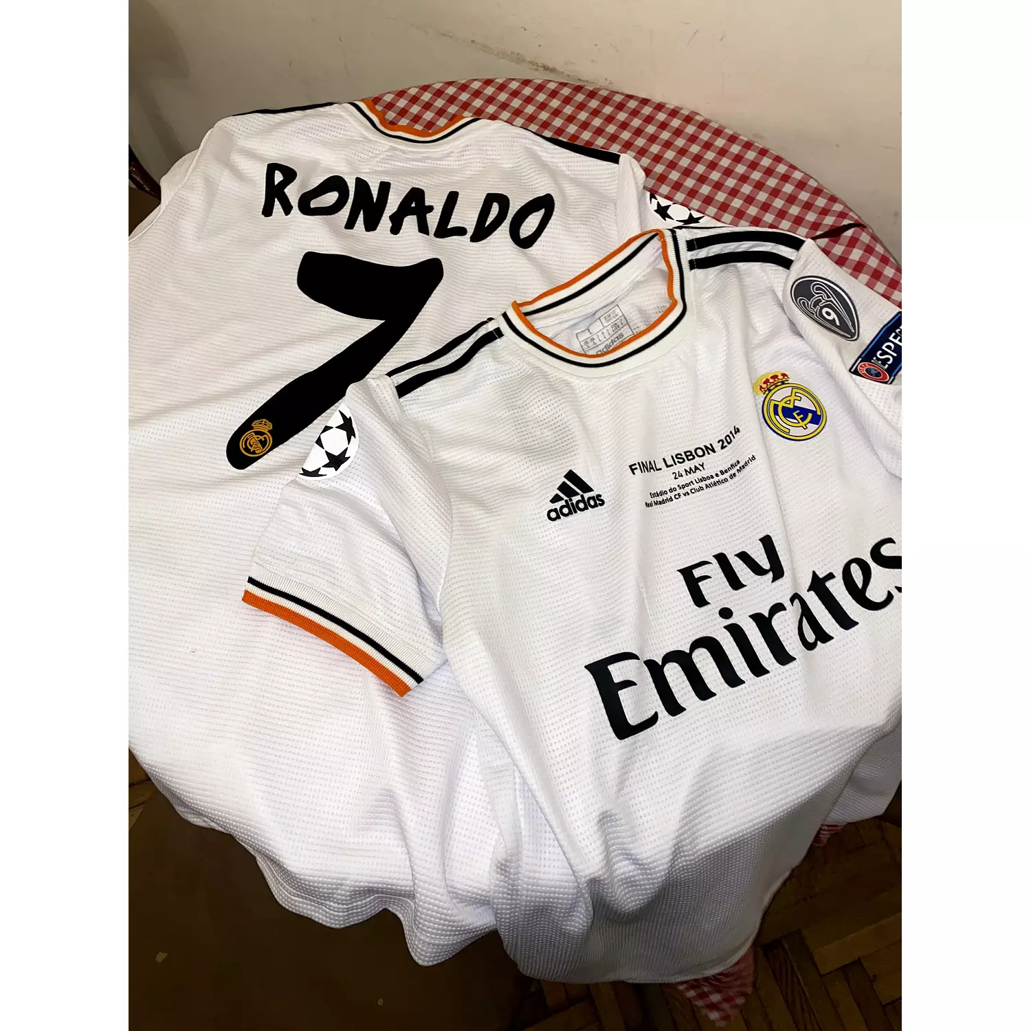 Real Madrid 2014 UCL Final shirt  4