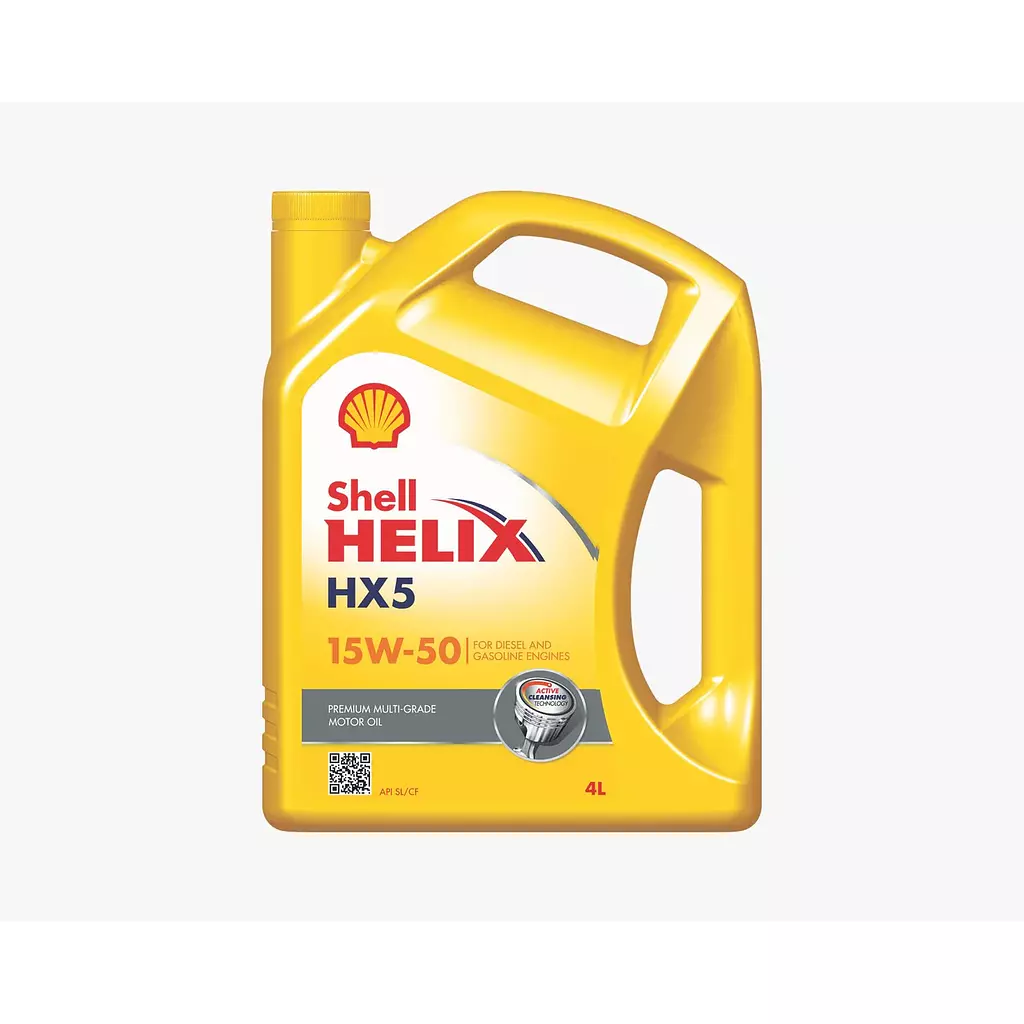 Shell Helix HX5 15W50 carton 4X4L