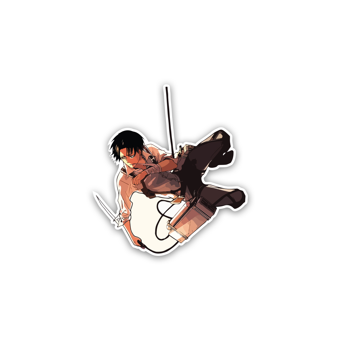 Levi - Attack On Titan Cartoon - AOT