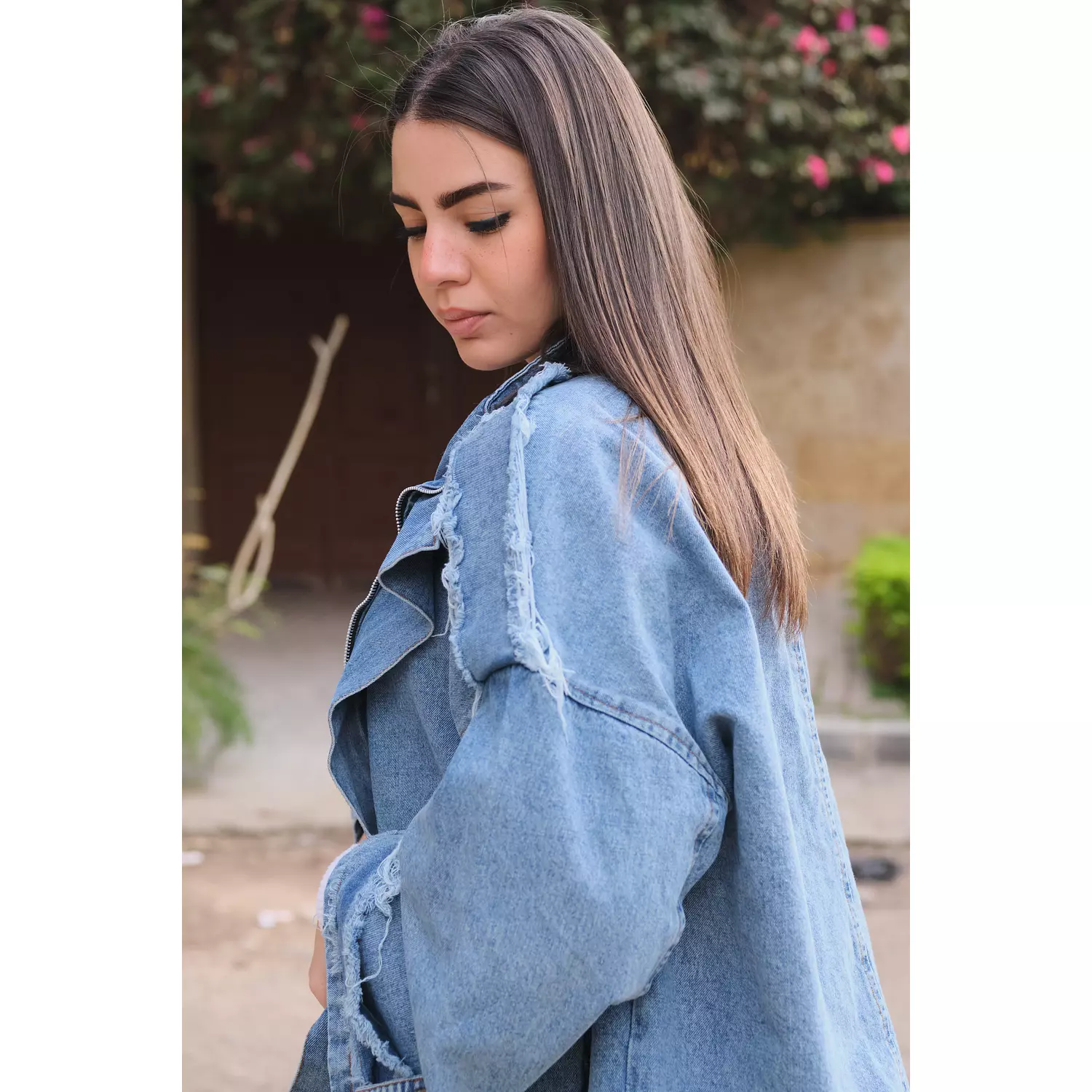 Edgy Denim Jacket 2