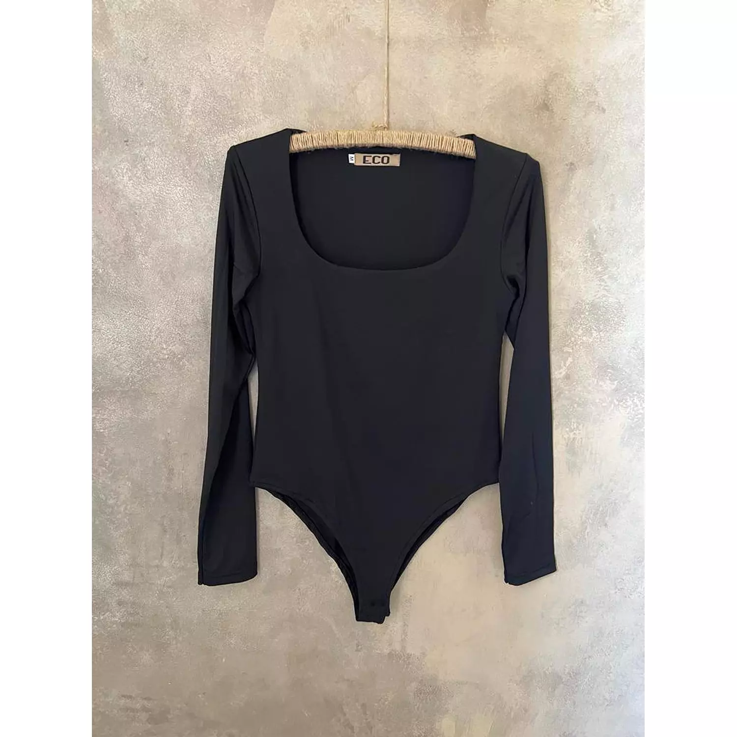 Square Neck Long Sleeves Bodysuit 7