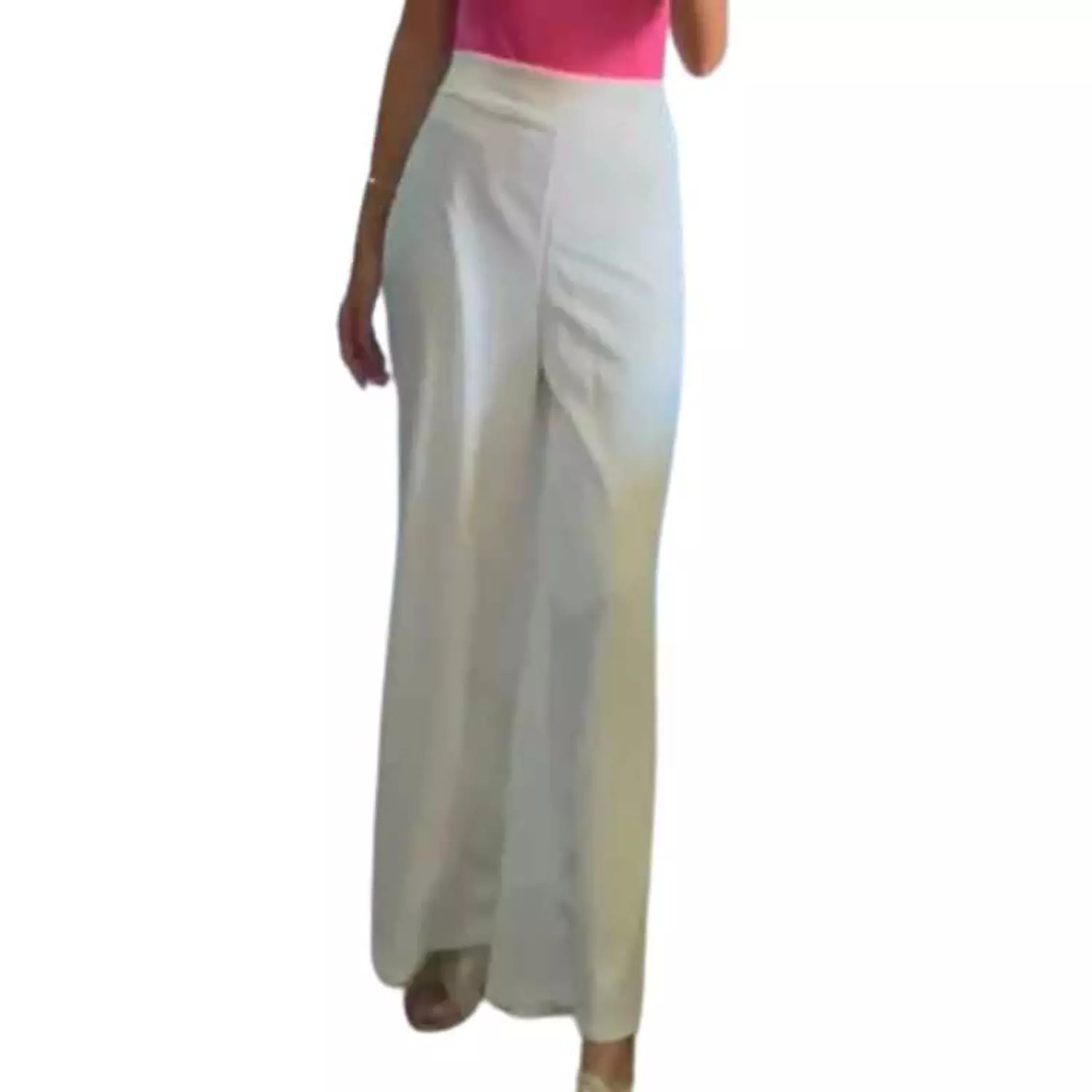 Trousers - White - Scopa Material hover image