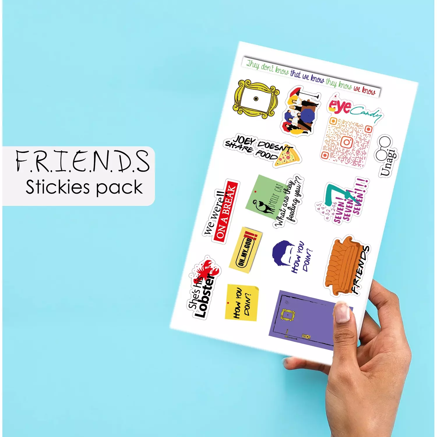 F.R.I.E.N.D.S Sticker Set hover image