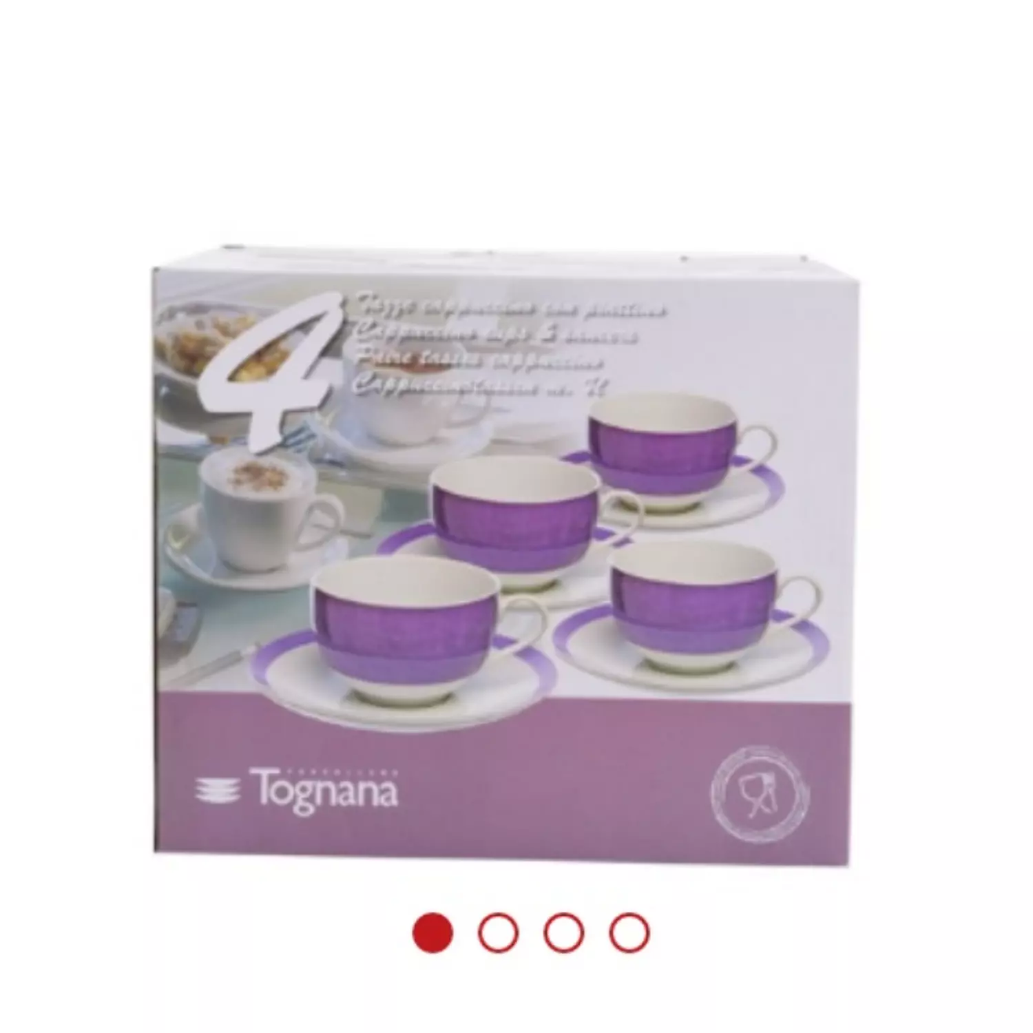 8 Pieces Italian Tea Set  3