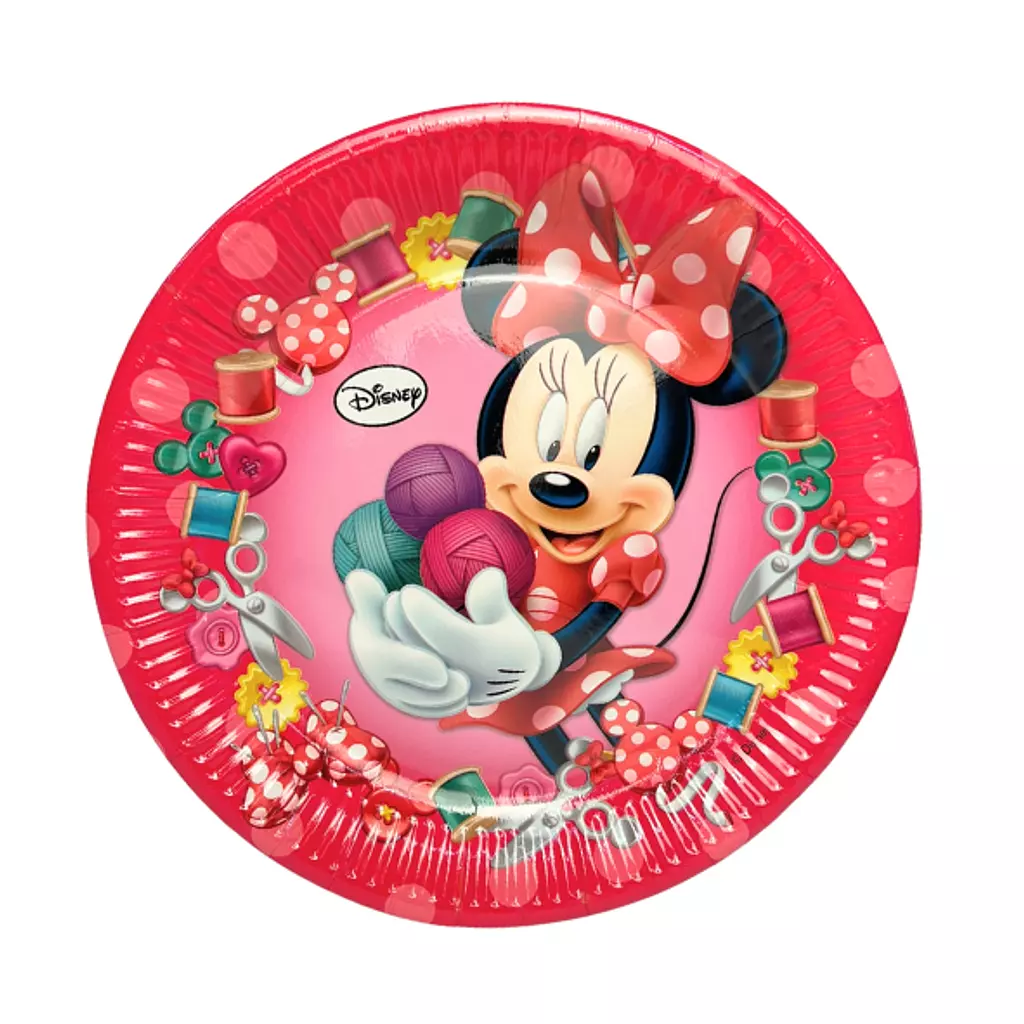 Minnie Mouse Paper Plates | Maison de Fete