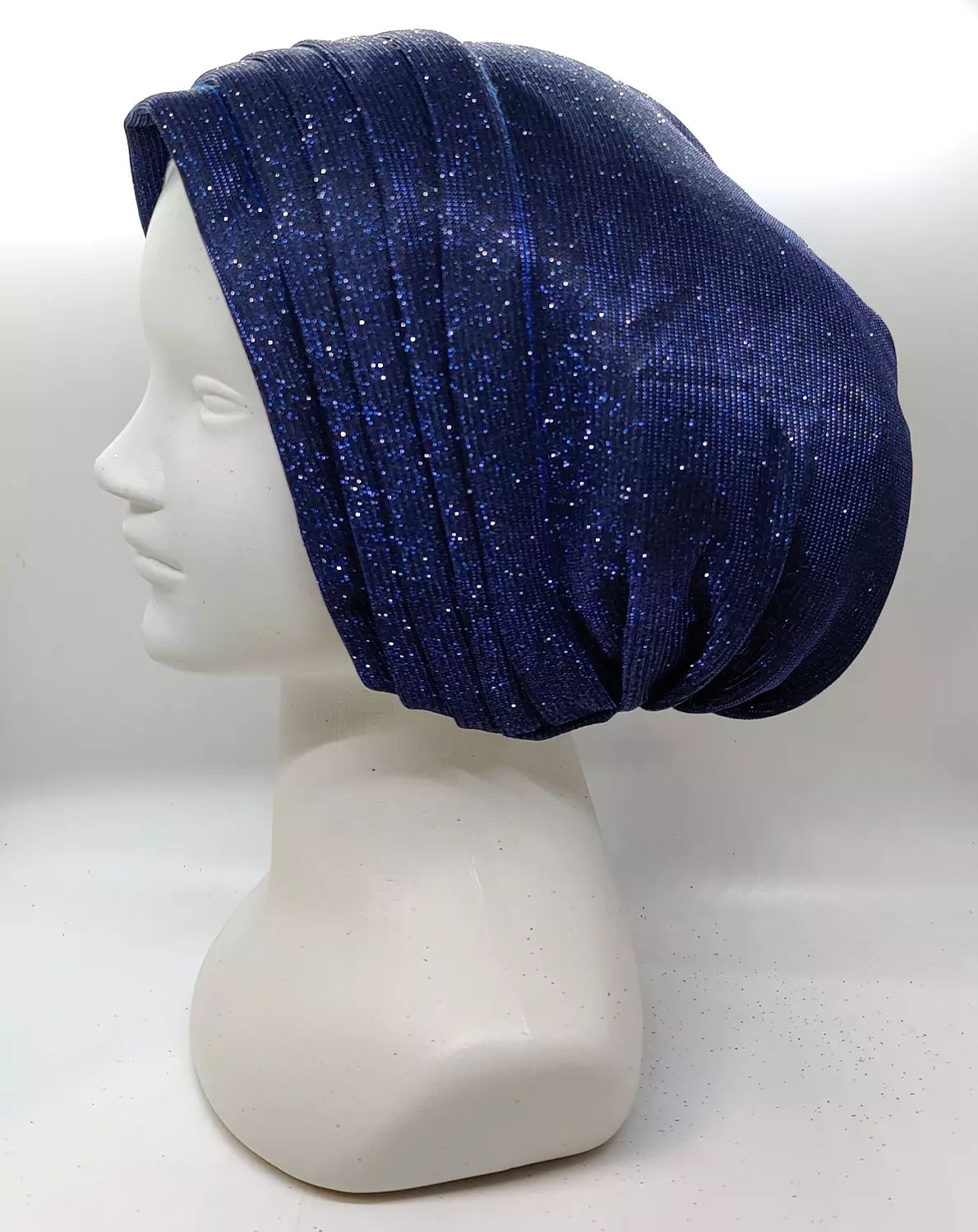 Turban-Starlets-Navy Drapes  hover image