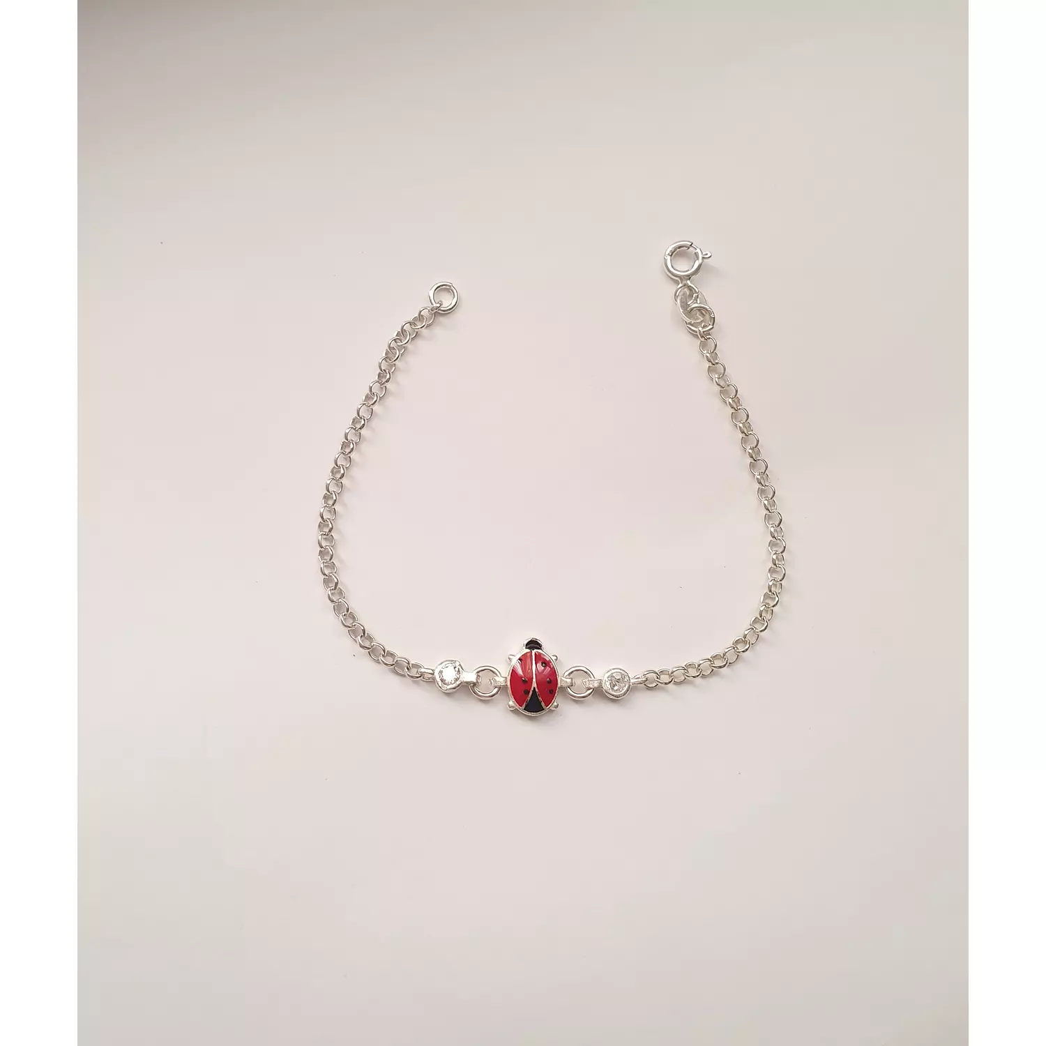 Lady bug bracelet 1