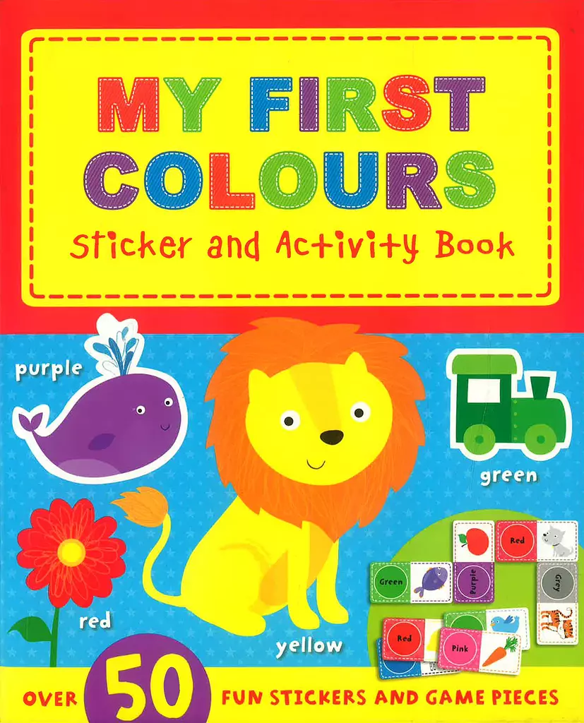 My First Colours-sticker and activity book