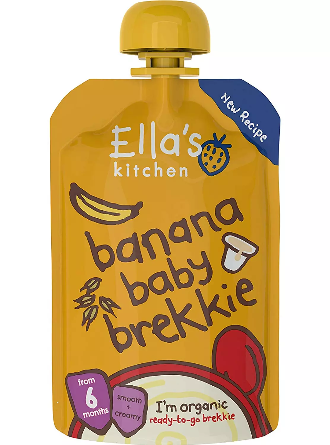 Ella's Kitchen - Banana Baby Brekkie - 100 grams 0