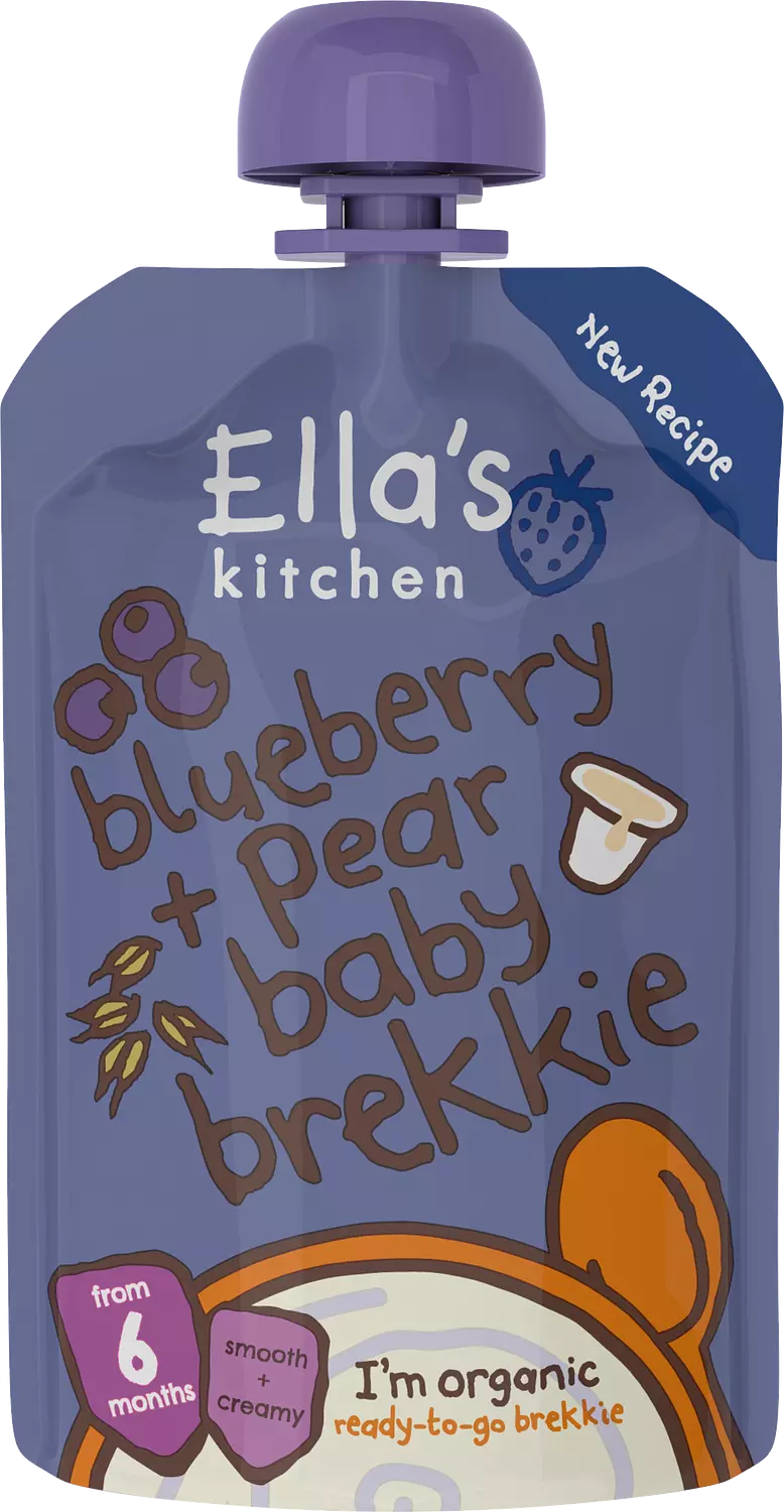 Ella's Kitchen - blueberry Baby Brekkie - 100 grams 0