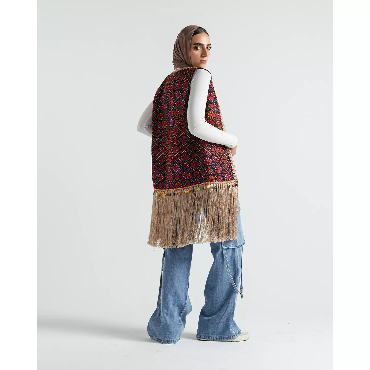 Long Sinai Boho Vest 4