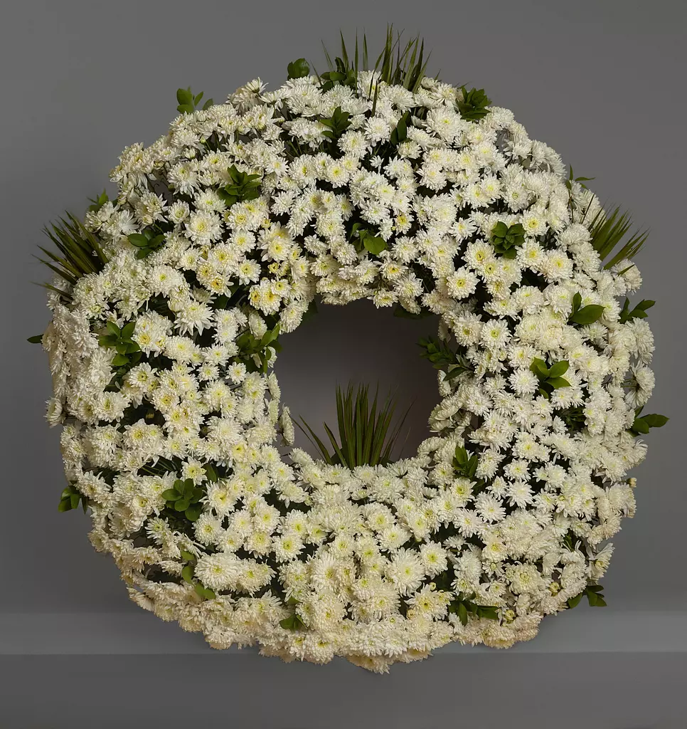 Forever In Our Hearts Flower Wreath