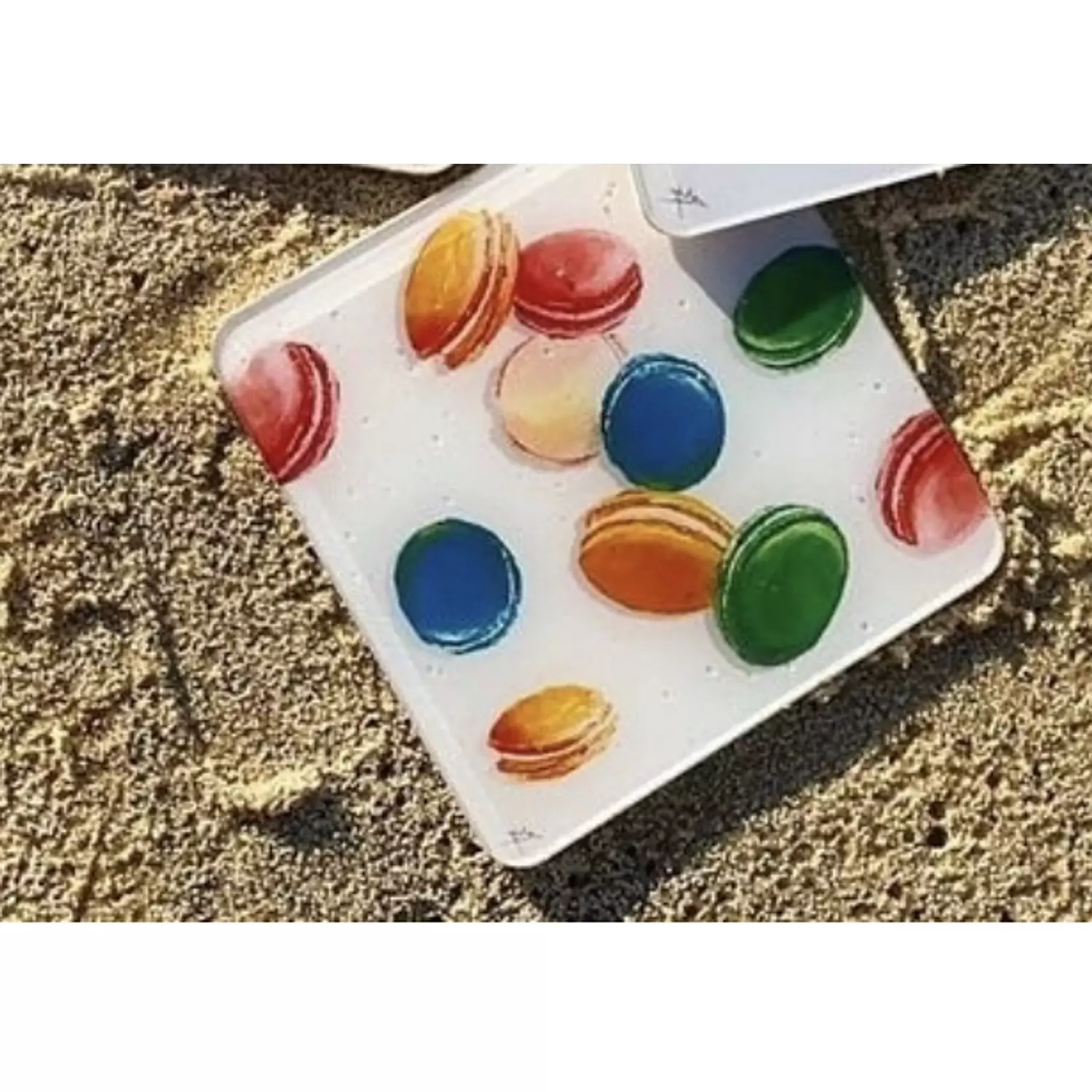 Summer Mix Hand-Painted Coaster Sets (by M.H) 7